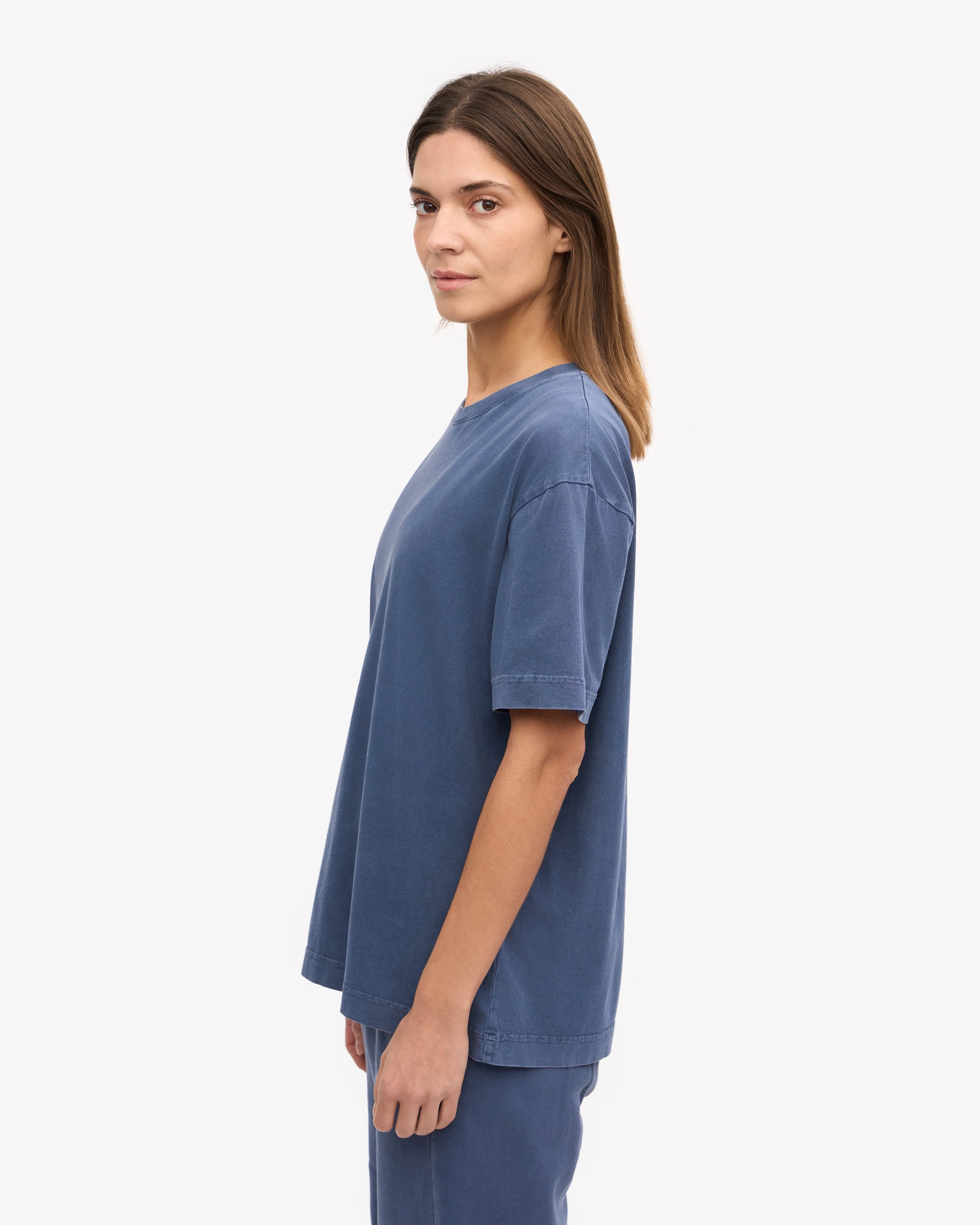 Oversized Organic T-Shirt - Neptune Blue (3-Pack) sold by Colorful Standard product image thumbnail 2