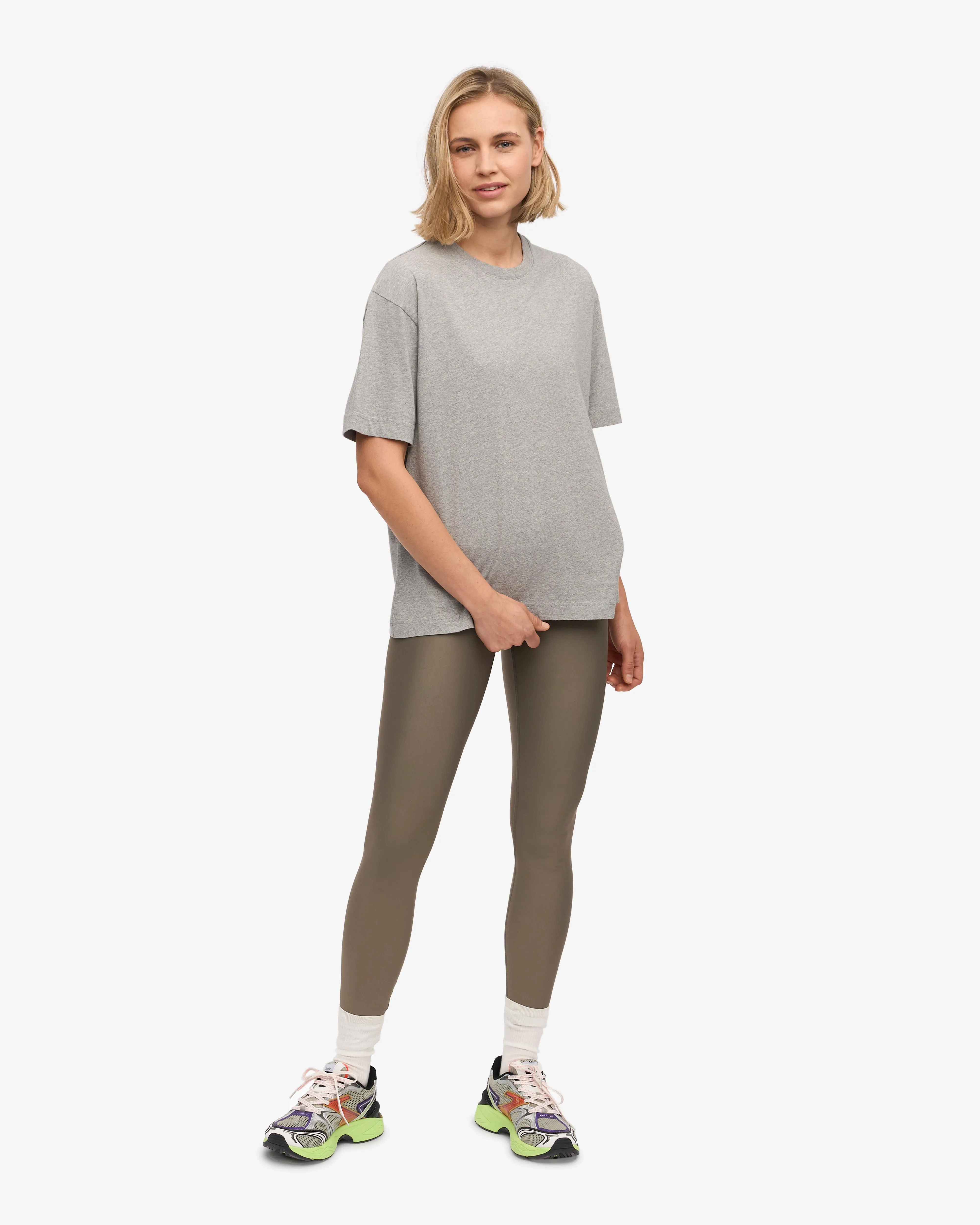 Oversized Organic T-Shirt - Heather Grey (3-Pack) sold by Colorful Standard product image thumbnail 5