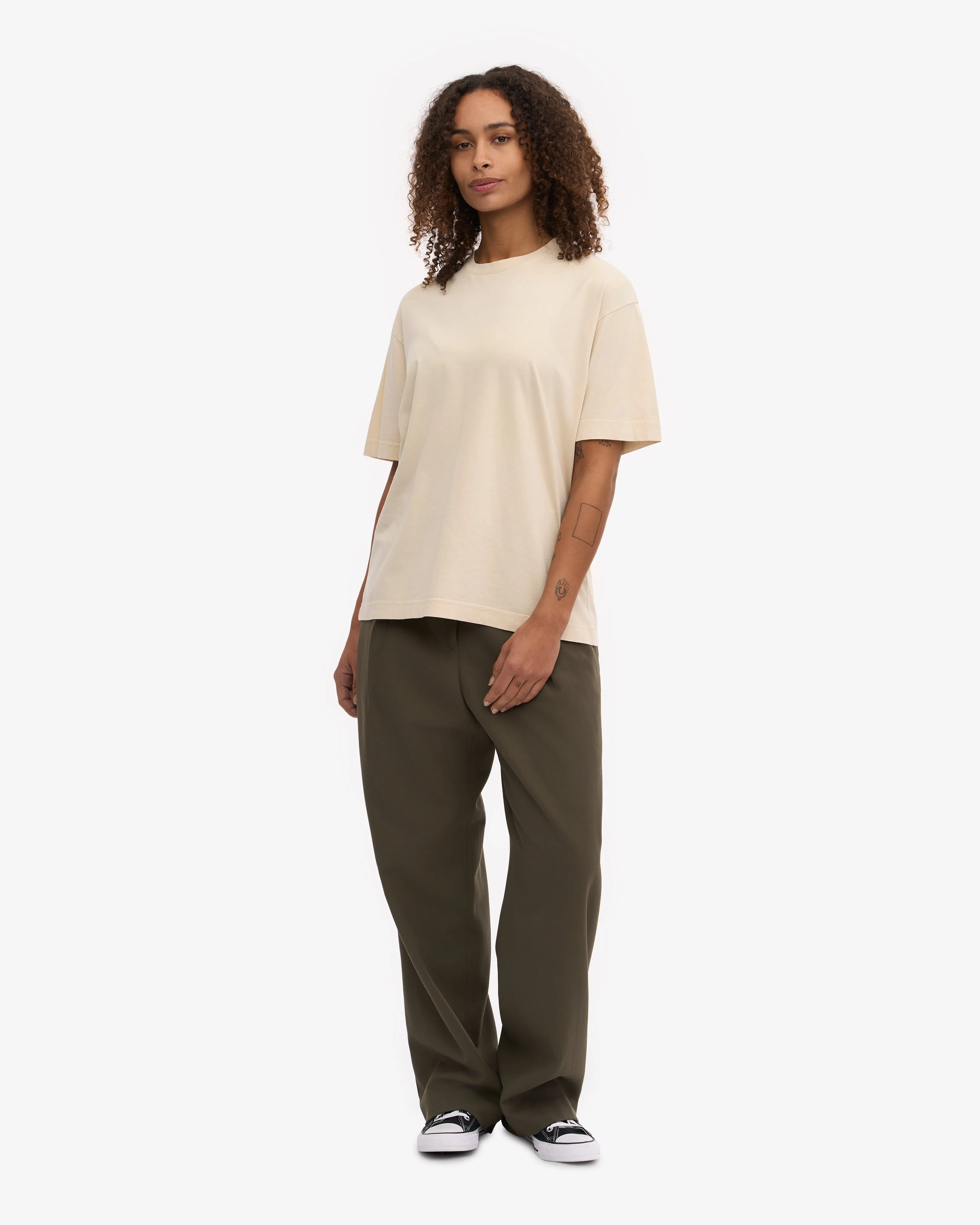 Oversized Organic T-Shirt - Ivory White (3-Pack) sold by Colorful Standard product image thumbnail 5