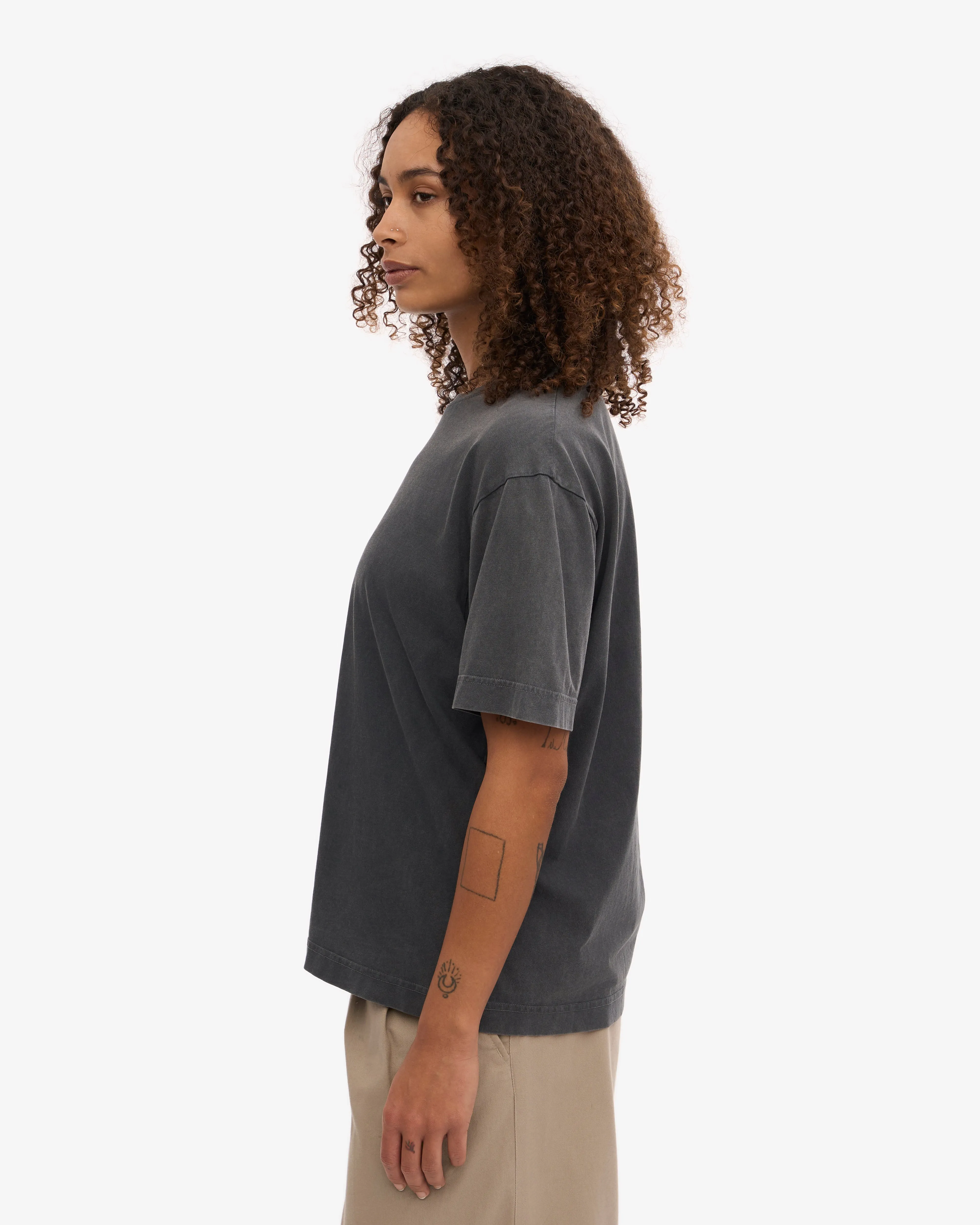 Oversized Organic T-Shirt - Faded Black (3-Pack) sold by Colorful Standard product image thumbnail 3