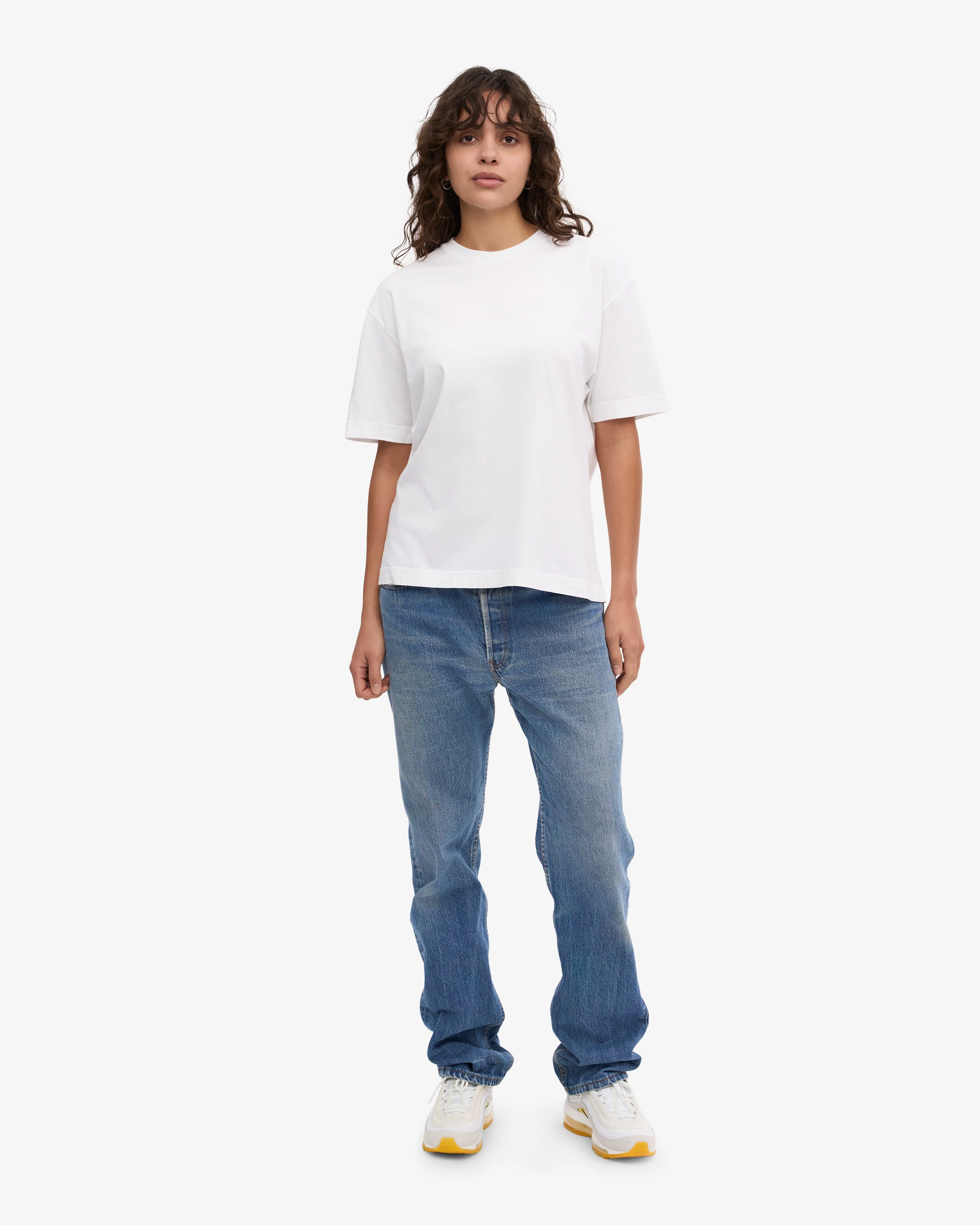 Oversized Organic T-Shirt - Optical White (3-Pack) sold by Colorful Standard product image thumbnail 5