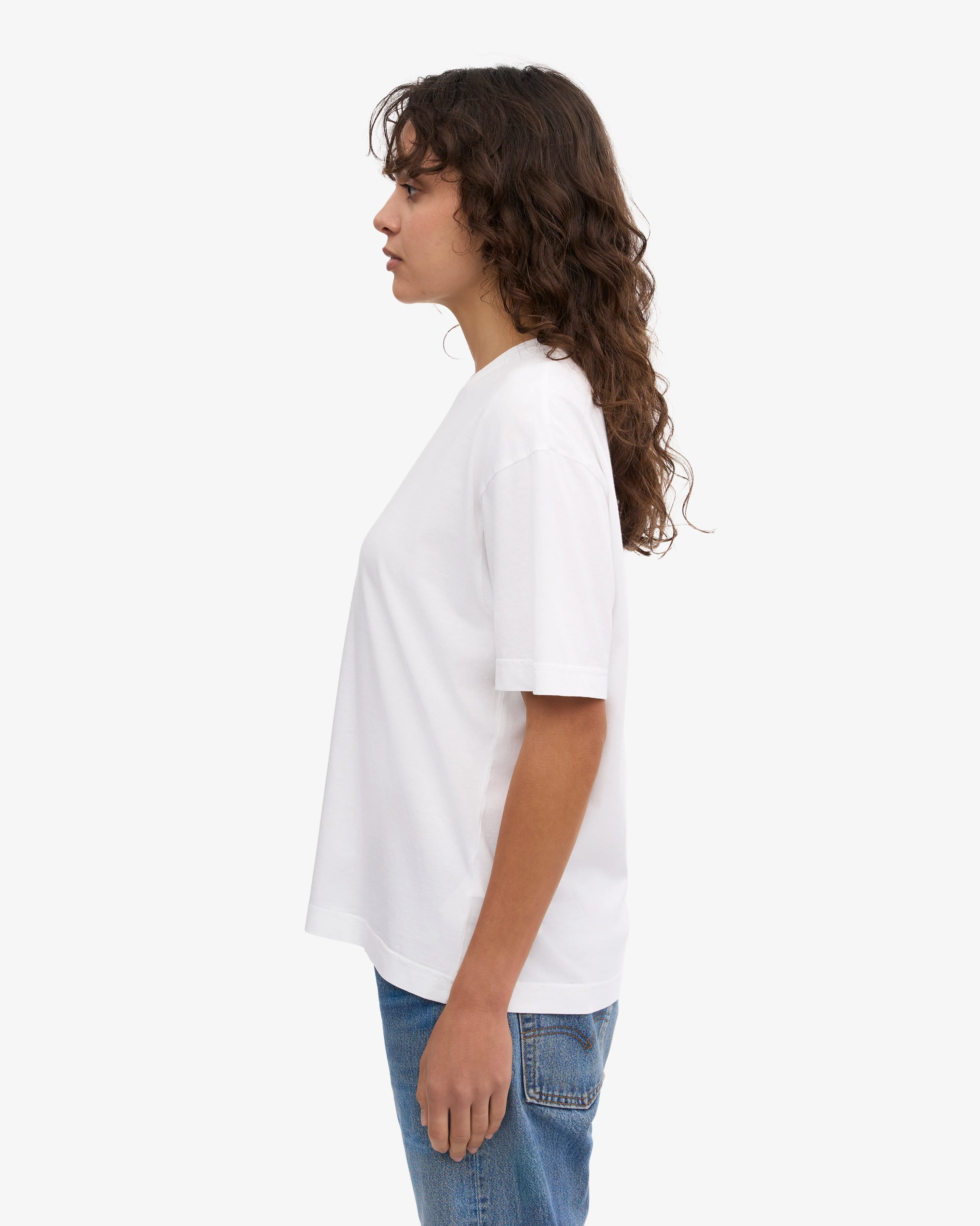 Oversized Organic T-Shirt - Optical White (3-Pack) sold by Colorful Standard product image thumbnail 3