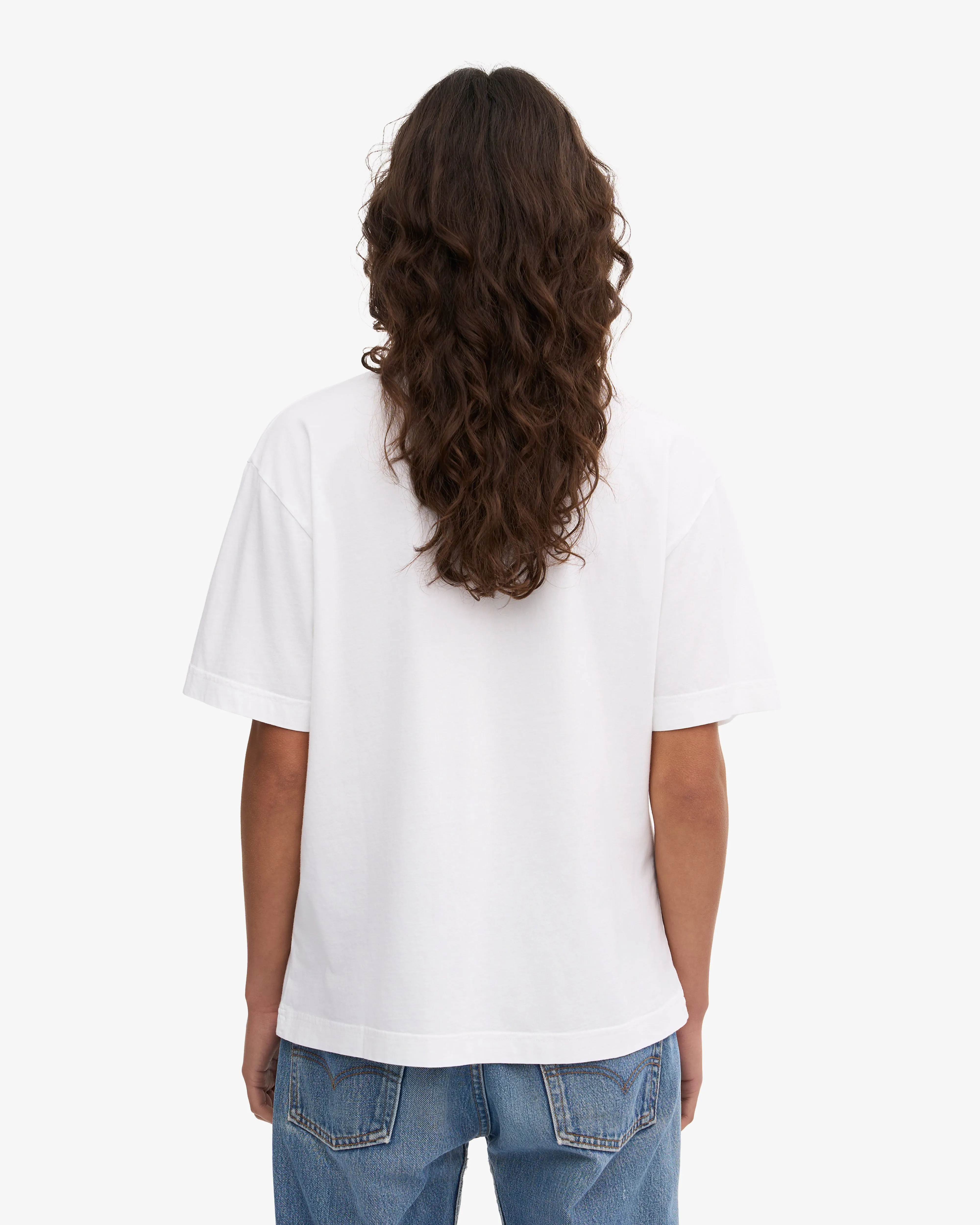 Oversized Organic T-Shirt - Optical White (3-Pack) sold by Colorful Standard product image thumbnail 4