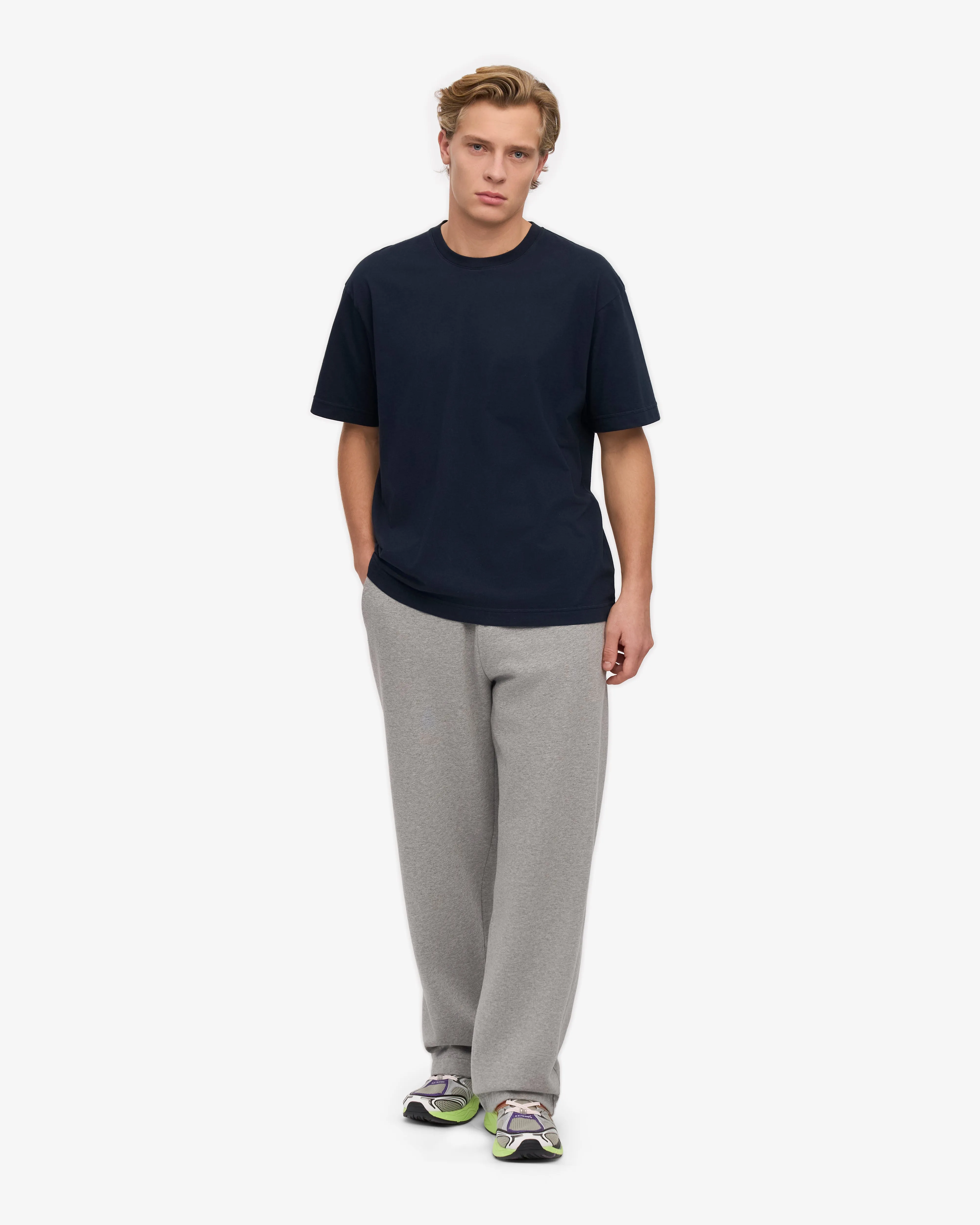 Oversized Organic T-Shirt - Navy Blue (3-Pack) sold by Colorful Standard product image thumbnail 5