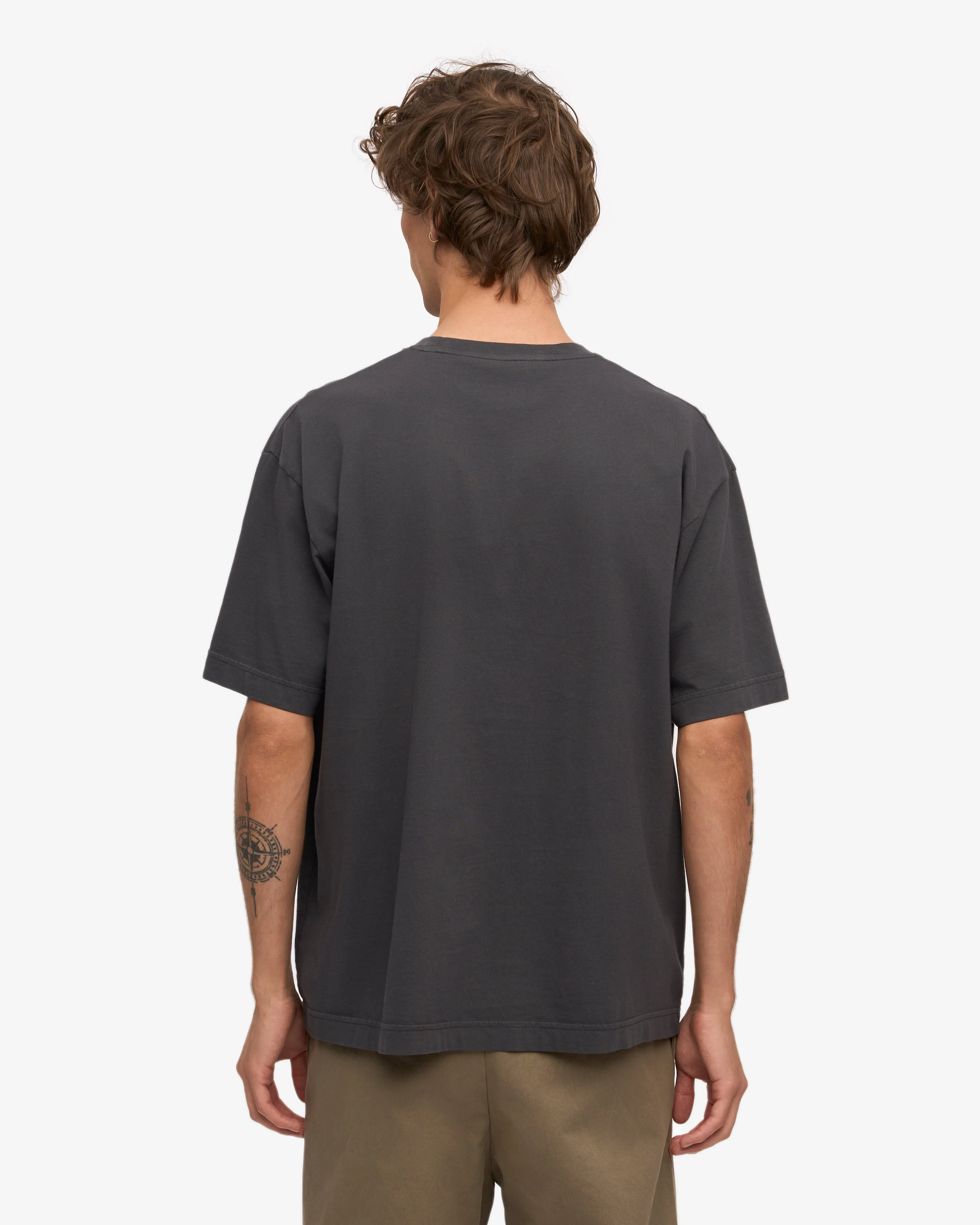 Oversized Organic T-Shirt - Lava Grey (3-Pack) sold by Colorful Standard product image thumbnail 4