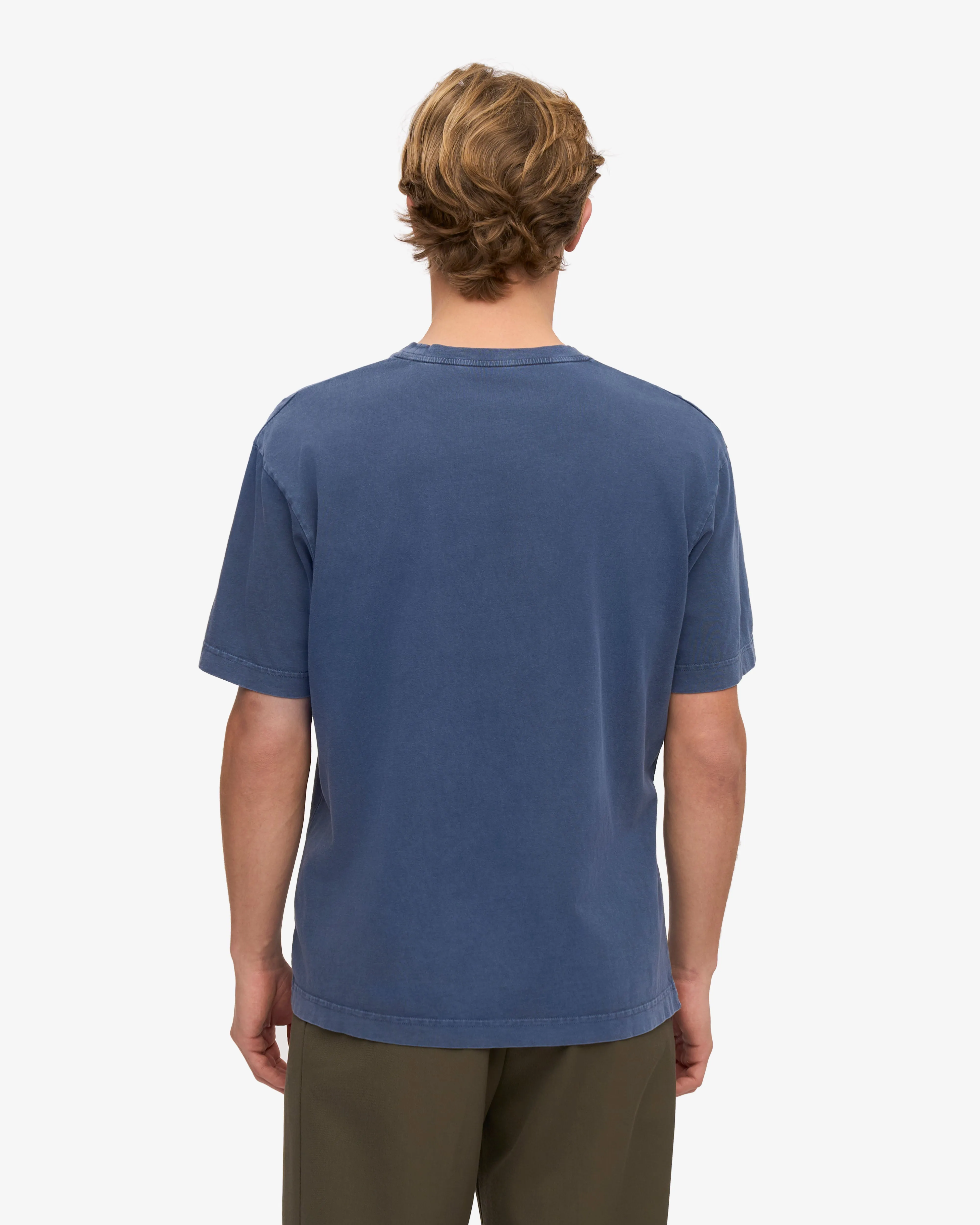 Oversized Organic T-Shirt - Neptune Blue (3-Pack) sold by Colorful Standard product image thumbnail 4