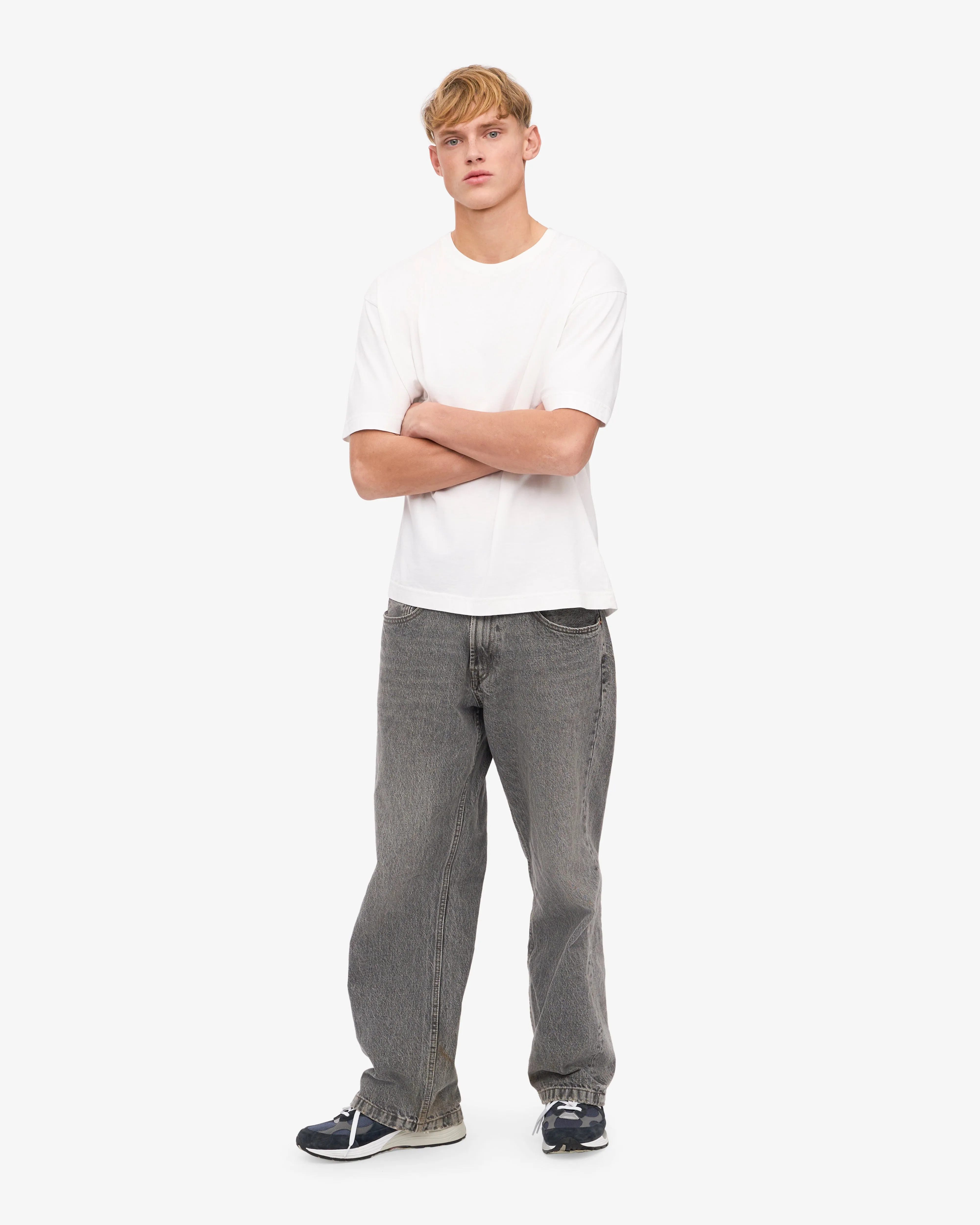 Oversized Organic T-Shirt - Optical White (3-Pack) sold by Colorful Standard product image thumbnail 5