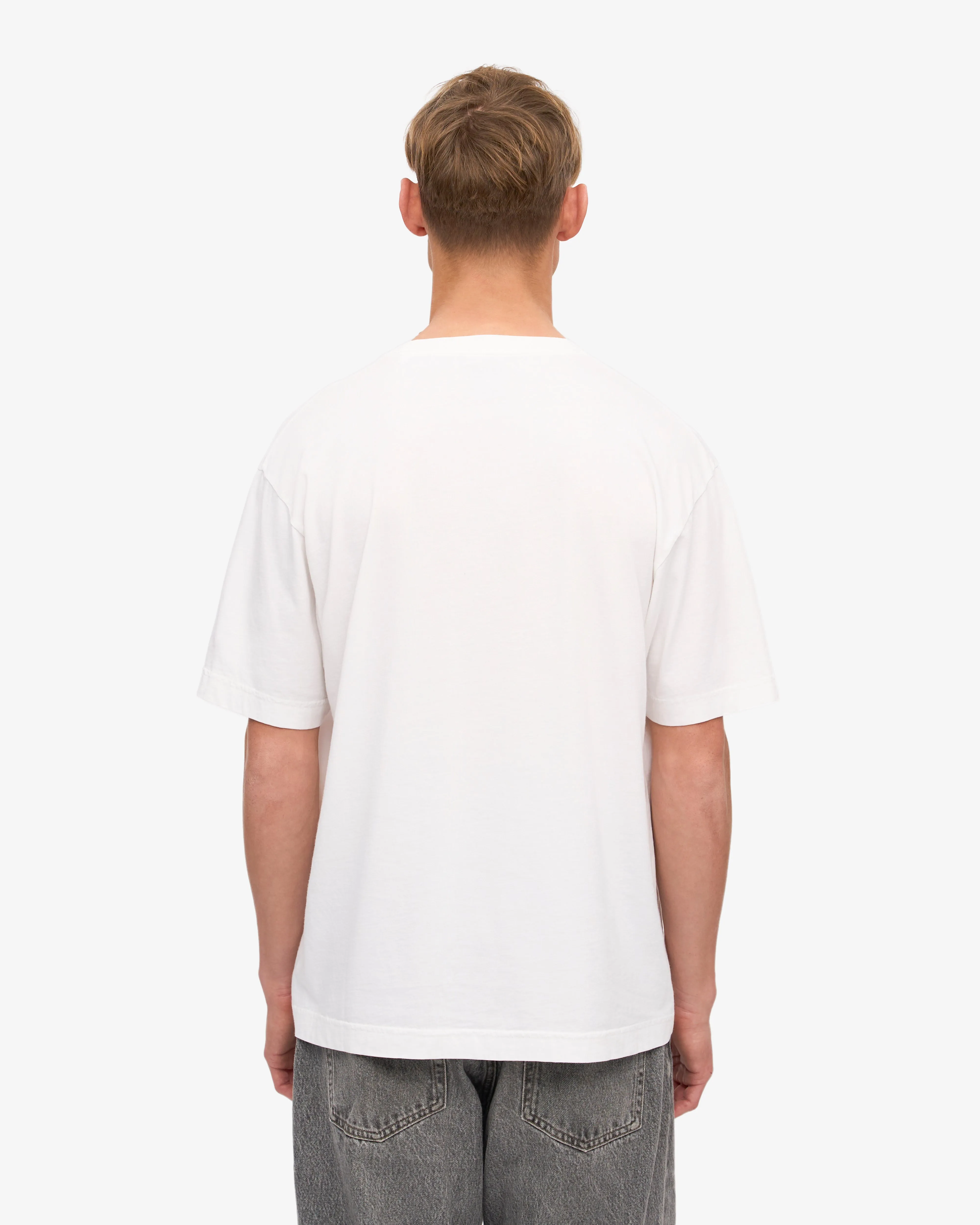 Oversized Organic T-Shirt - Optical White (3-Pack) sold by Colorful Standard product image thumbnail 4