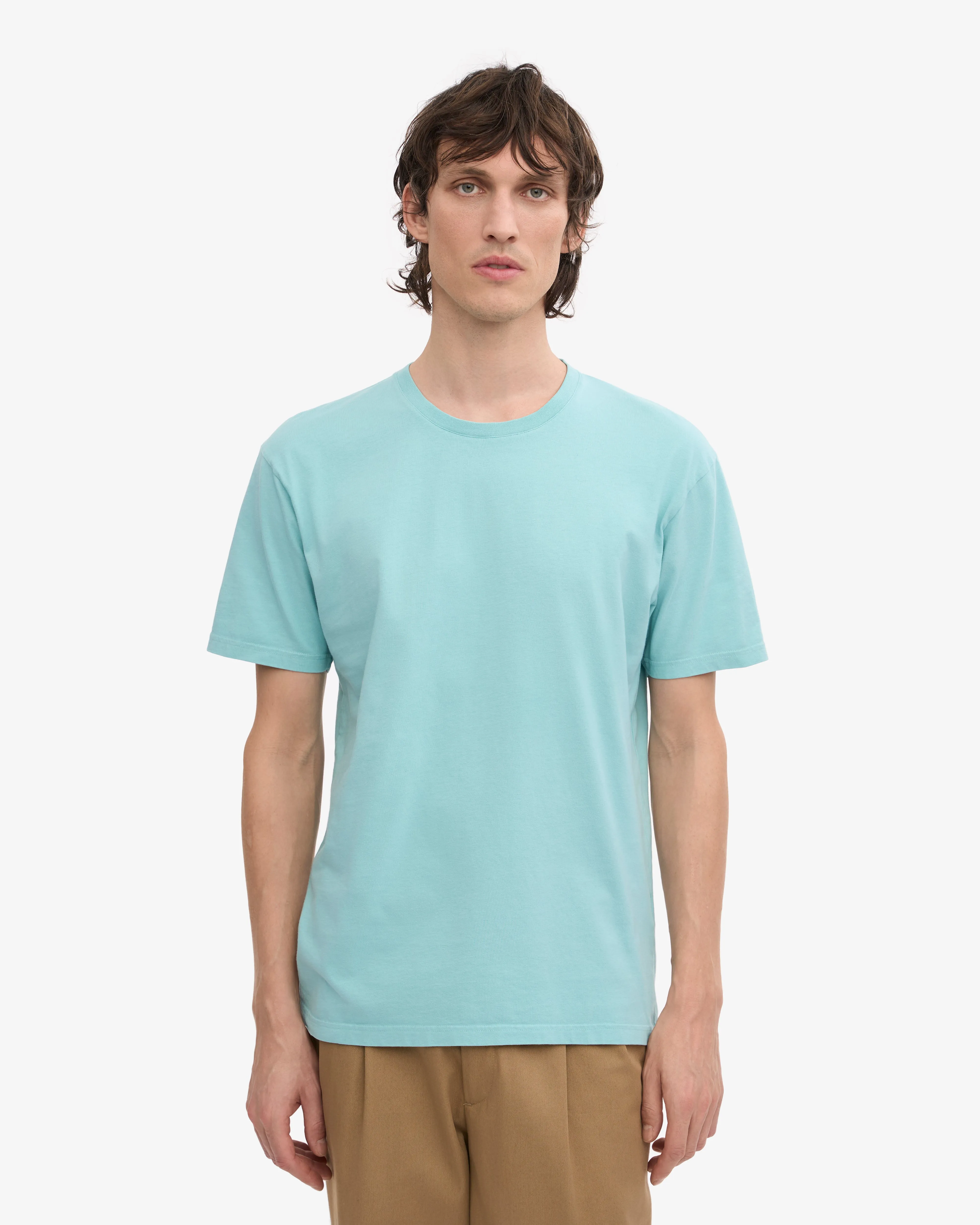 Classic Organic Tee - Teal Blue (3-Pack) sold by Colorful Standard product image thumbnail 2