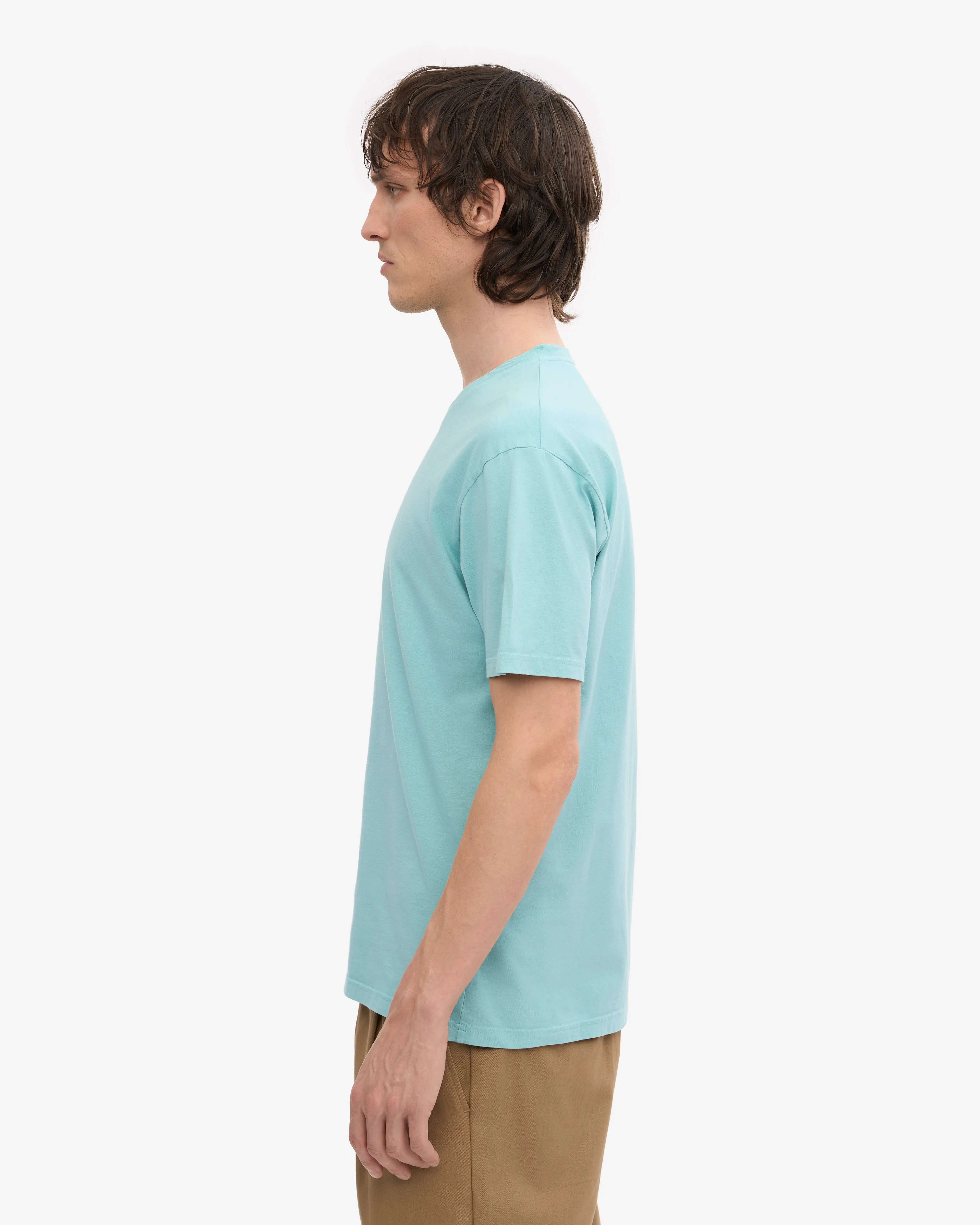 Classic Organic Tee - Teal Blue (3-Pack) sold by Colorful Standard product image thumbnail 3