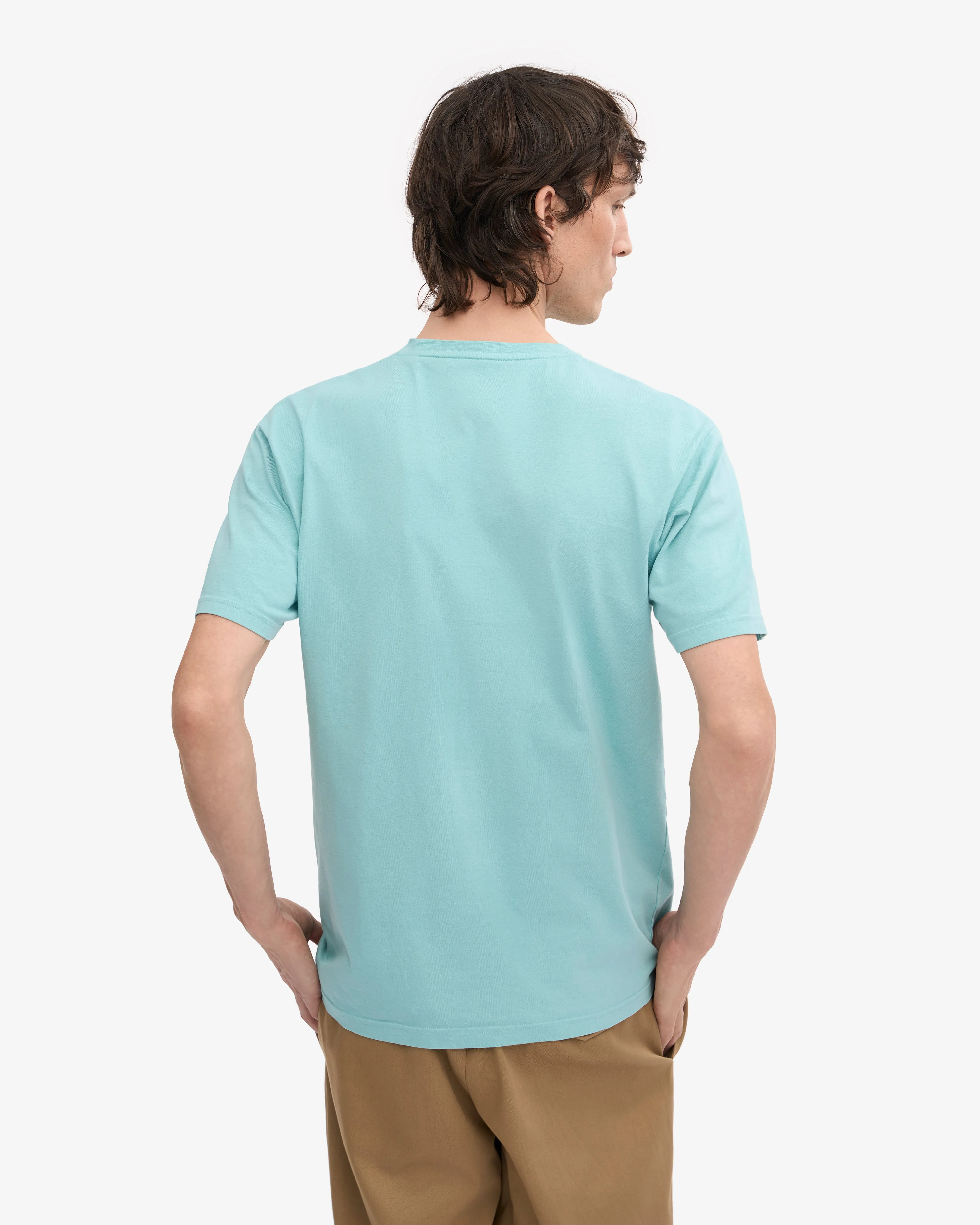 Classic Organic Tee - Teal Blue (3-Pack) sold by Colorful Standard product image thumbnail 4