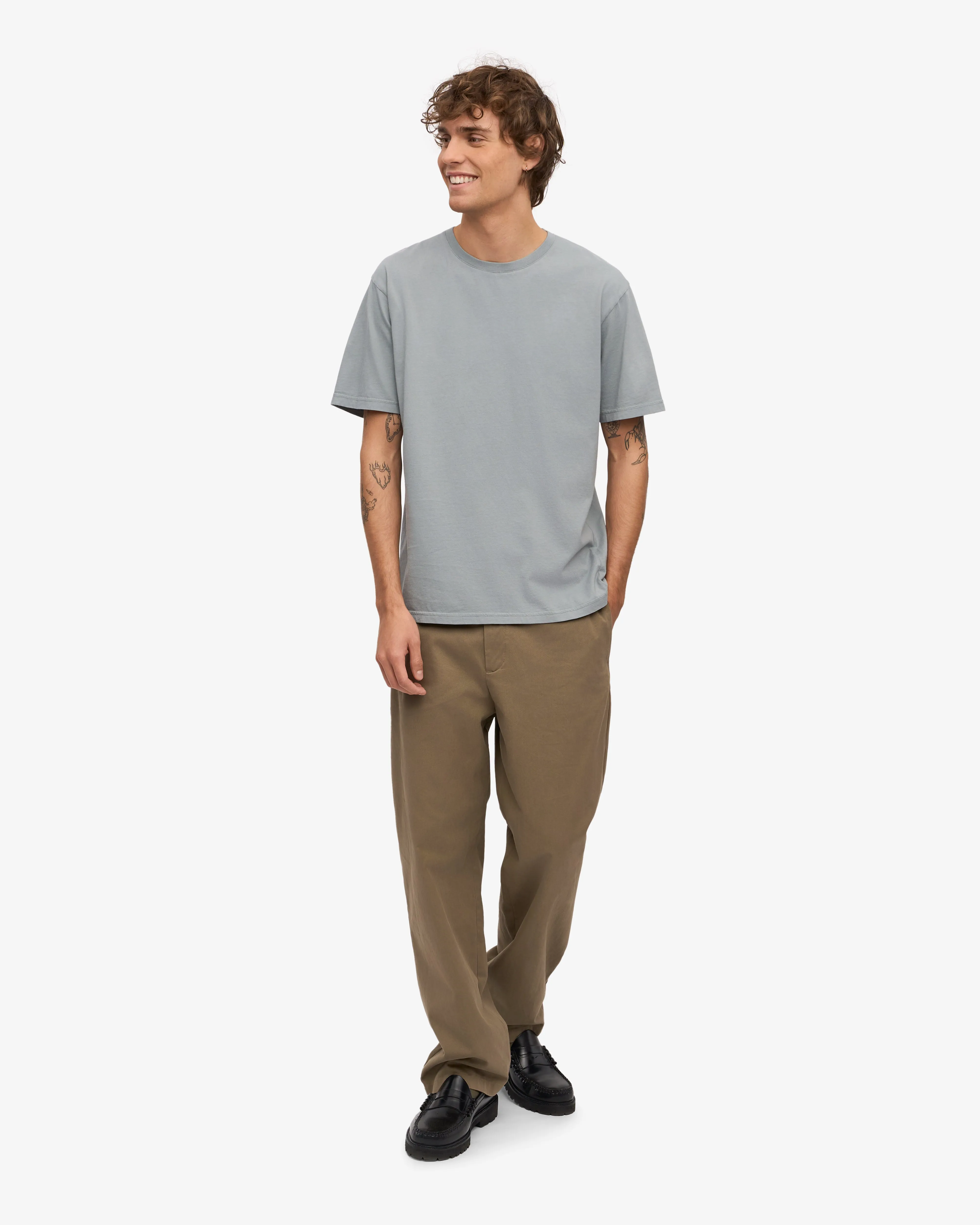 Classic Organic Tee - Steel Blue (3-Pack) sold by Colorful Standard product image thumbnail 5