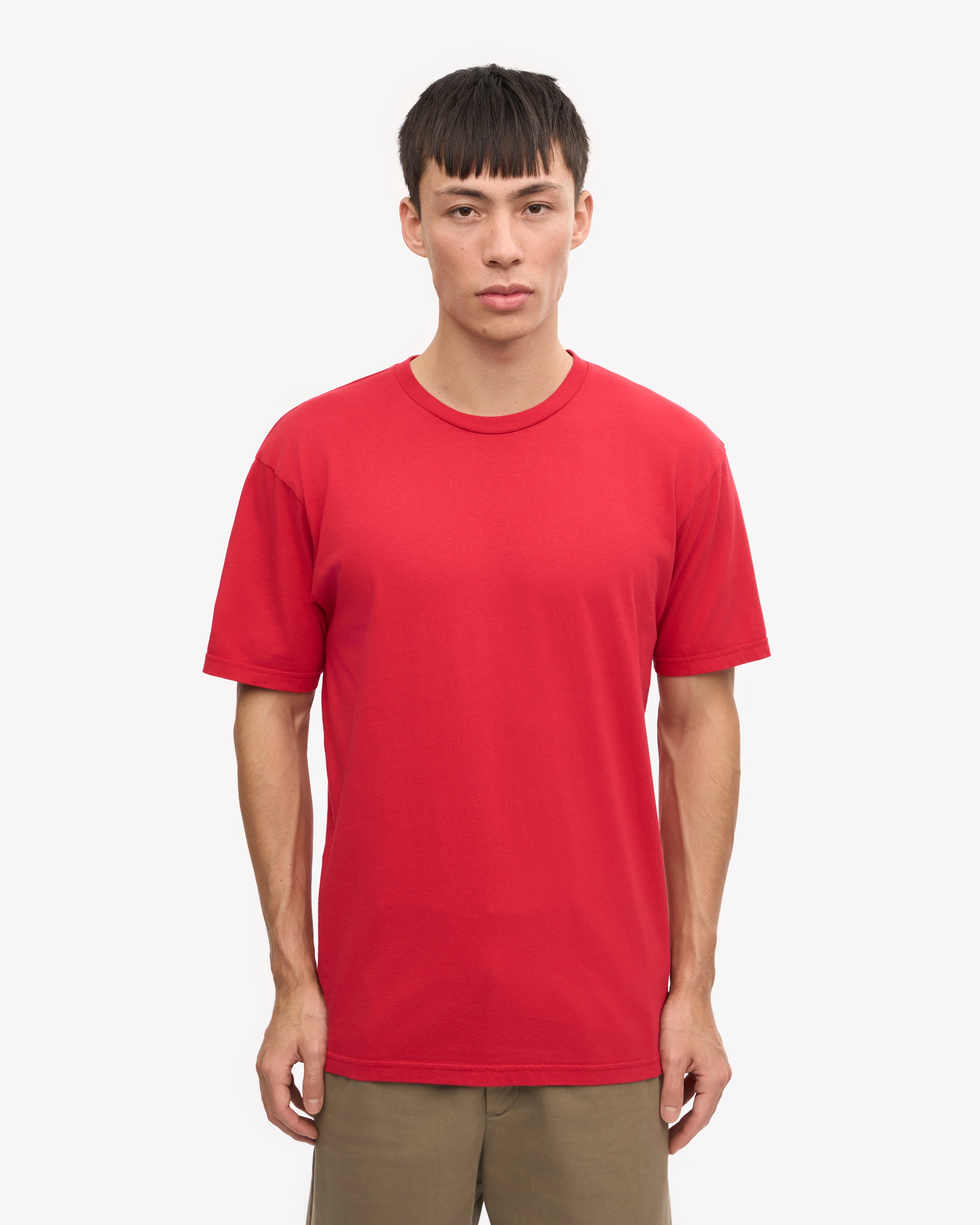 Classic Organic Tee - Scarlet Red (3-Pack) sold by Colorful Standard product image thumbnail 2