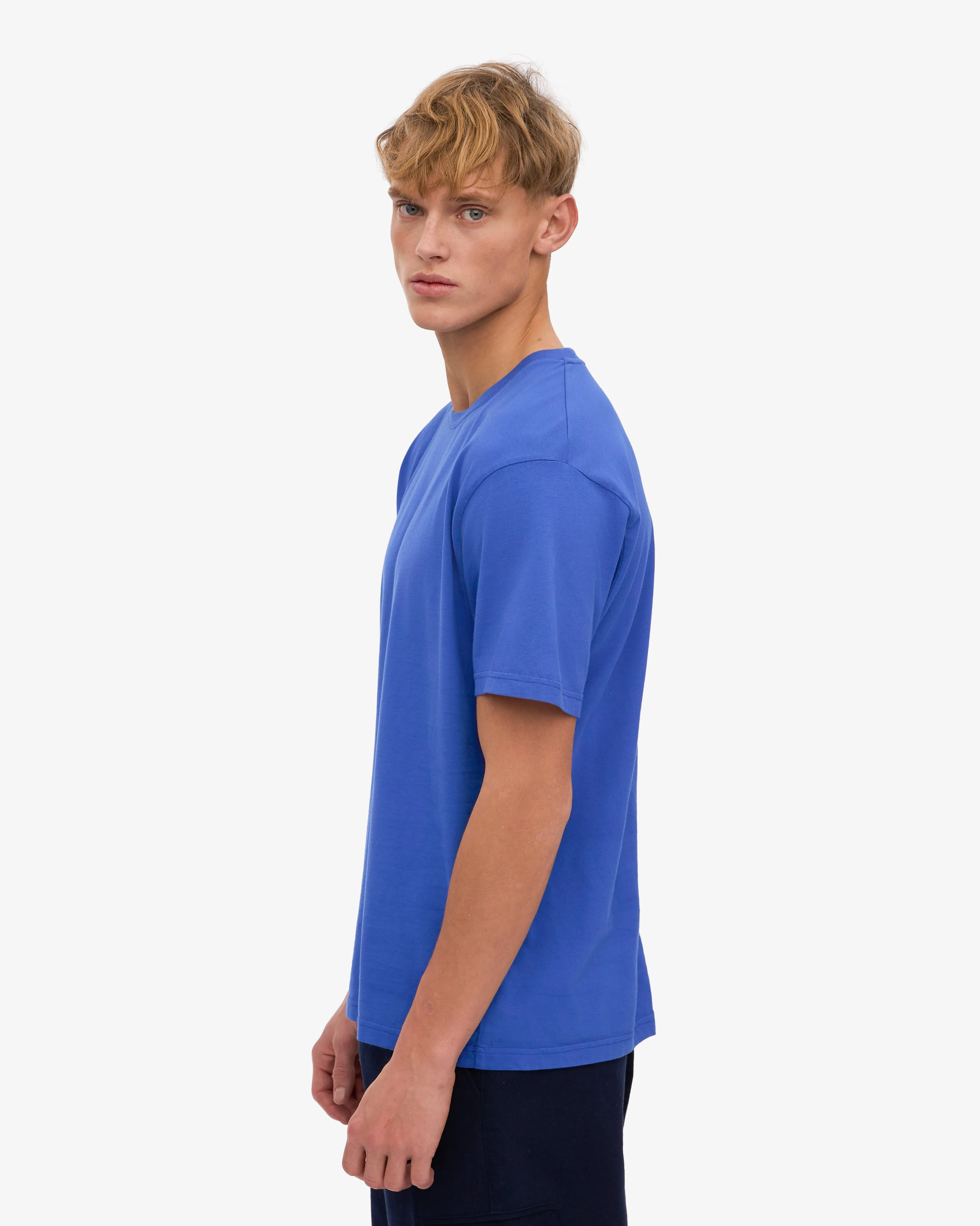 Classic Organic Tee - Sapphire Blue (3-Pack) sold by Colorful Standard product image thumbnail 3