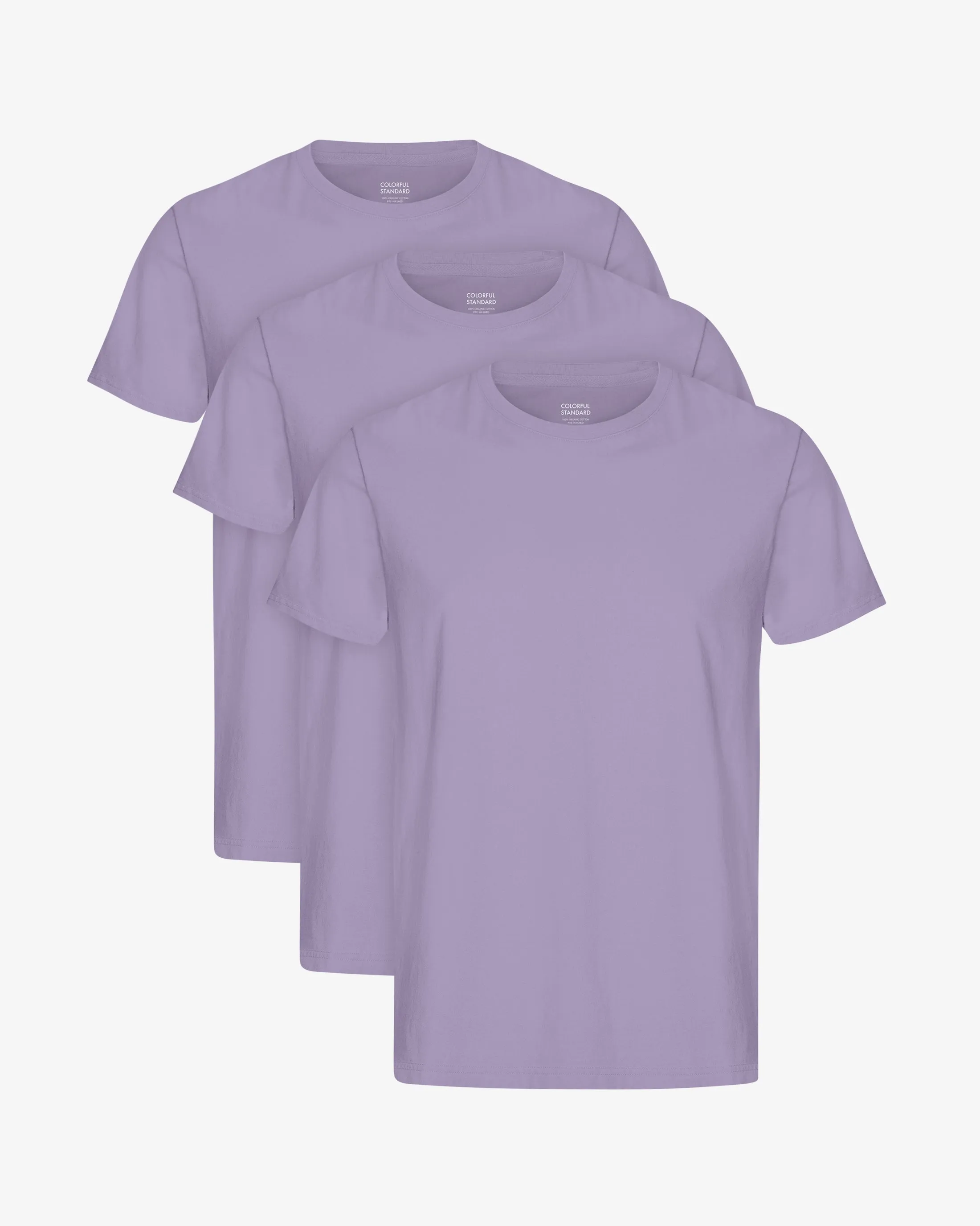 Classic Organic Tee - Purple Jade (3-Pack) sold by Colorful Standard