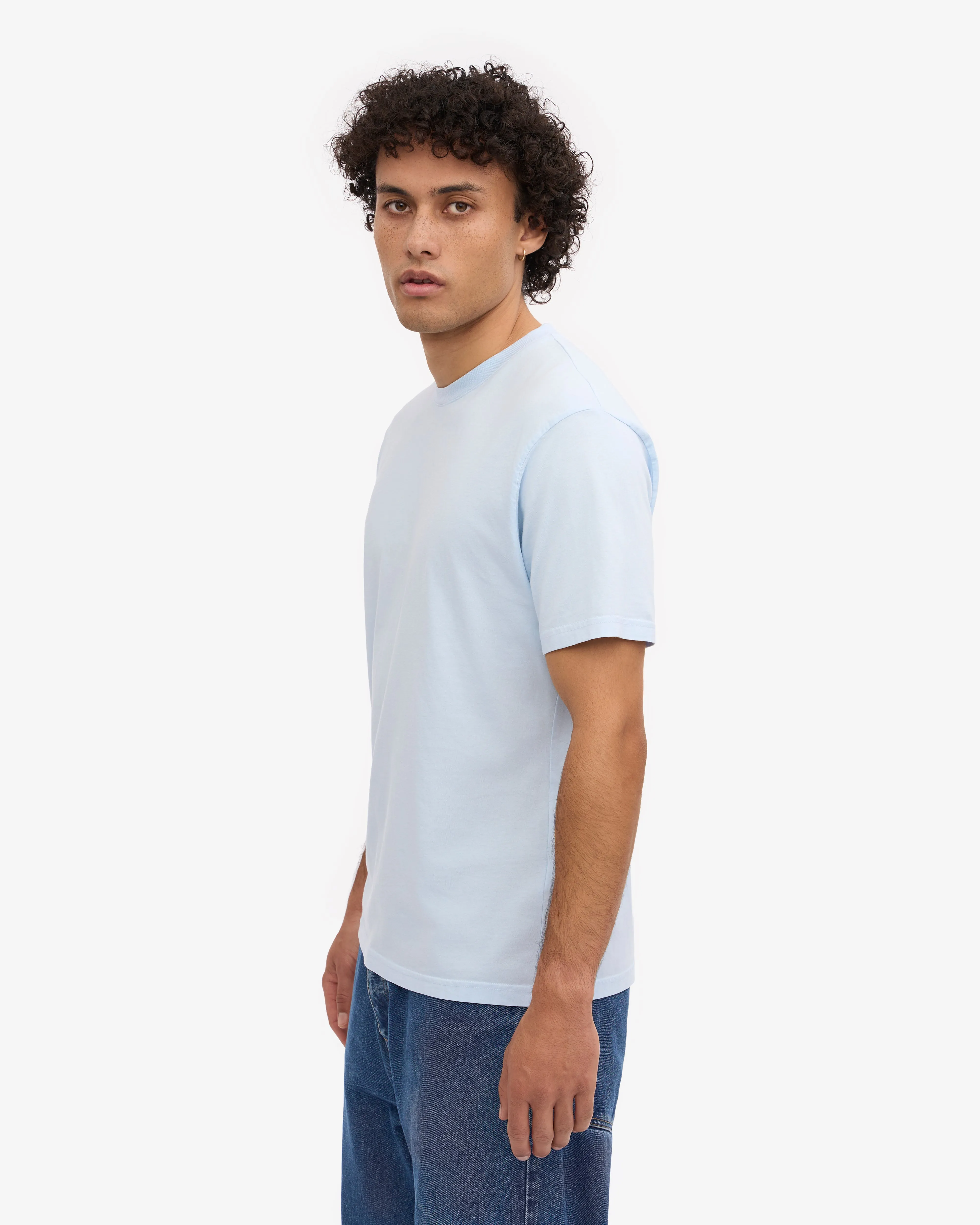 Classic Organic Tee - Polar Blue (3-Pack) sold by Colorful Standard product image thumbnail 3