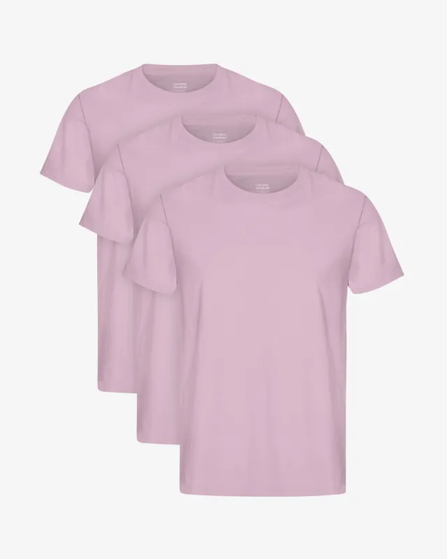 Classic Organic Tee - Pearly Purple (3-Pack) sold by Colorful Standard