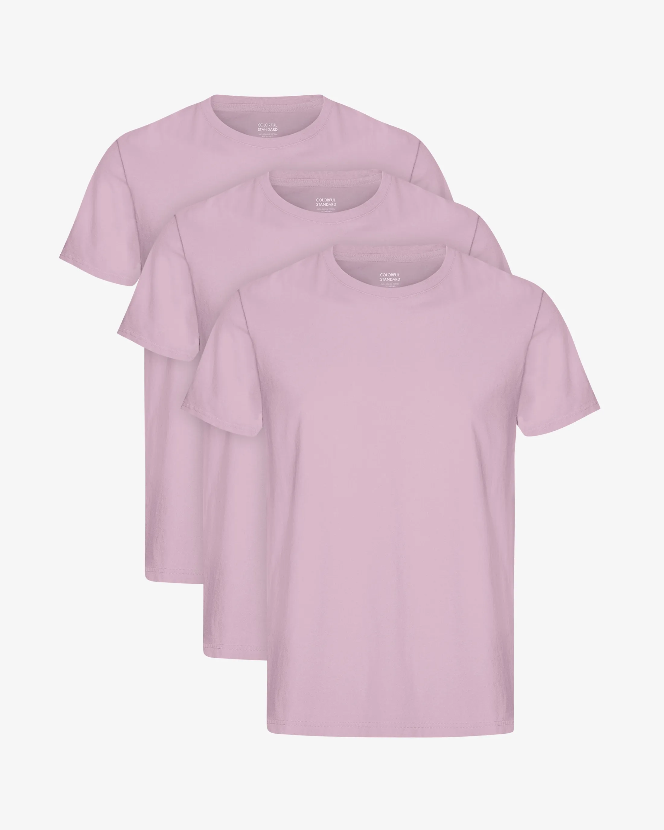 Classic Organic Tee - Pearly Purple (3-Pack) sold by Colorful Standard