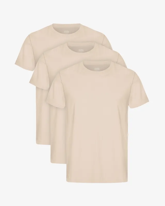 Classic Organic Tee - Oyster Grey (3-Pack) sold by Colorful Standard
