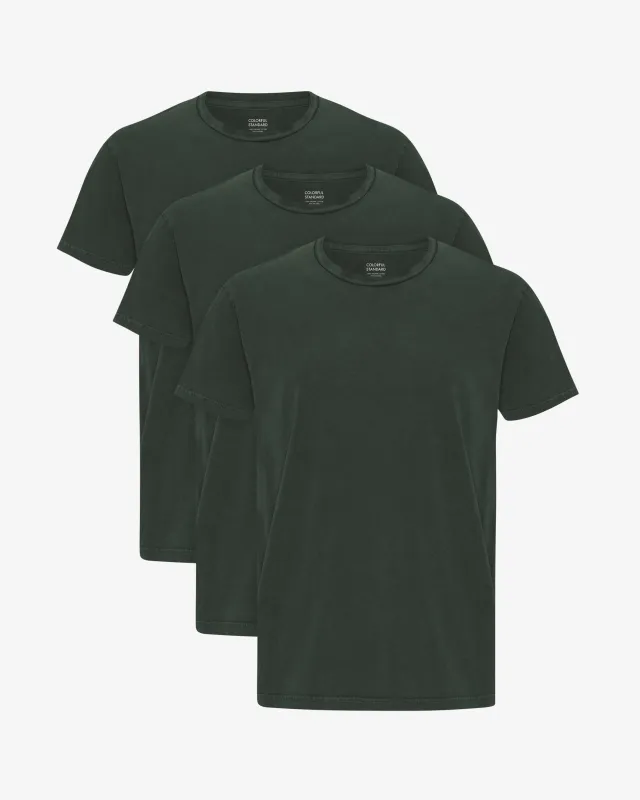 Classic Organic Tee - Midnight Forest (3-Pack) sold by Colorful Standard
