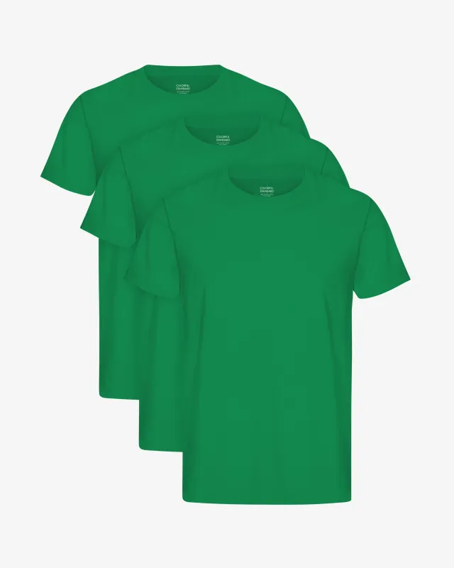 Classic Organic Tee - Kelly Green (3-Pack) sold by Colorful Standard
