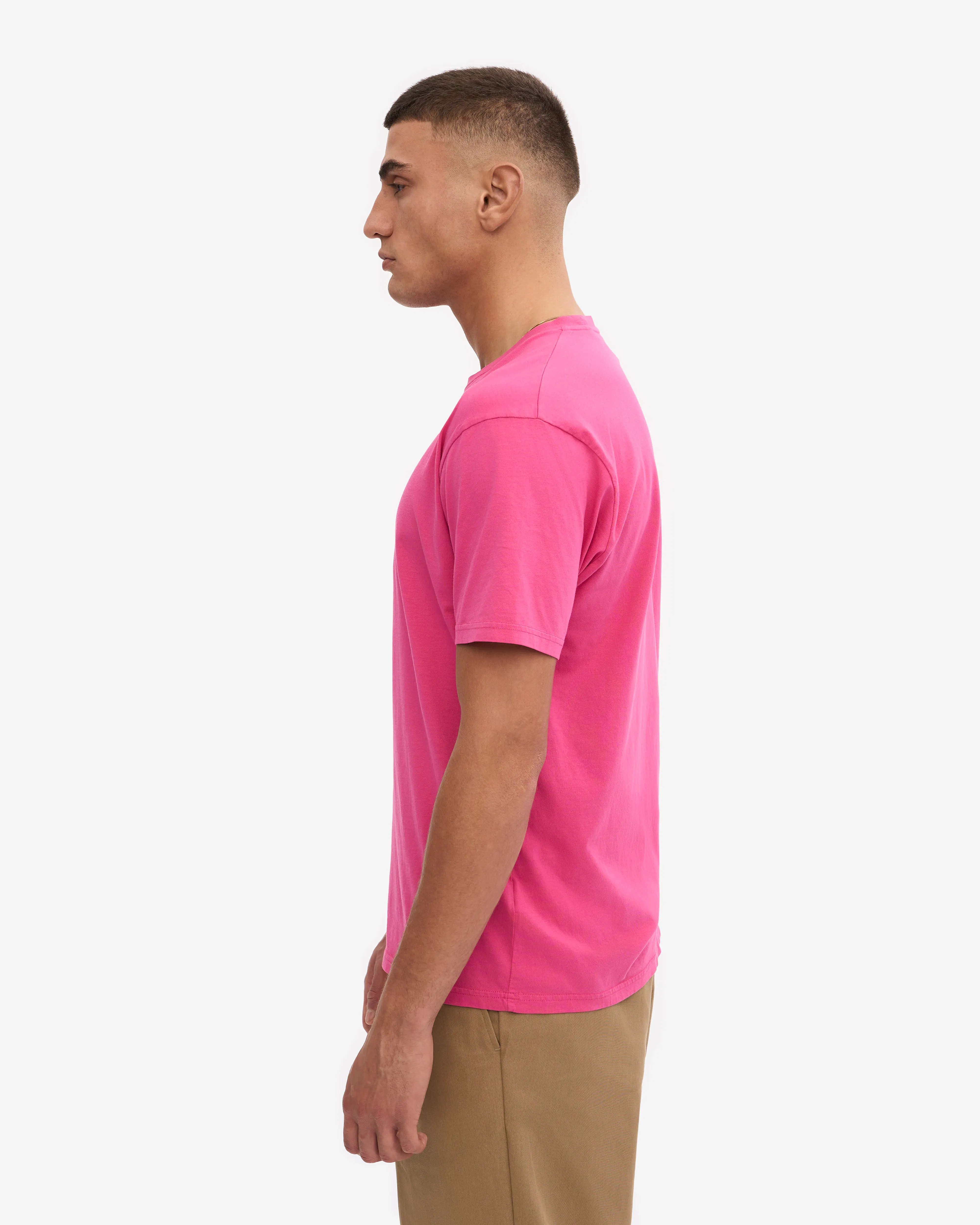 Classic Organic Tee - Bubblegum Pink (3-Pack) sold by Colorful Standard product image thumbnail 3