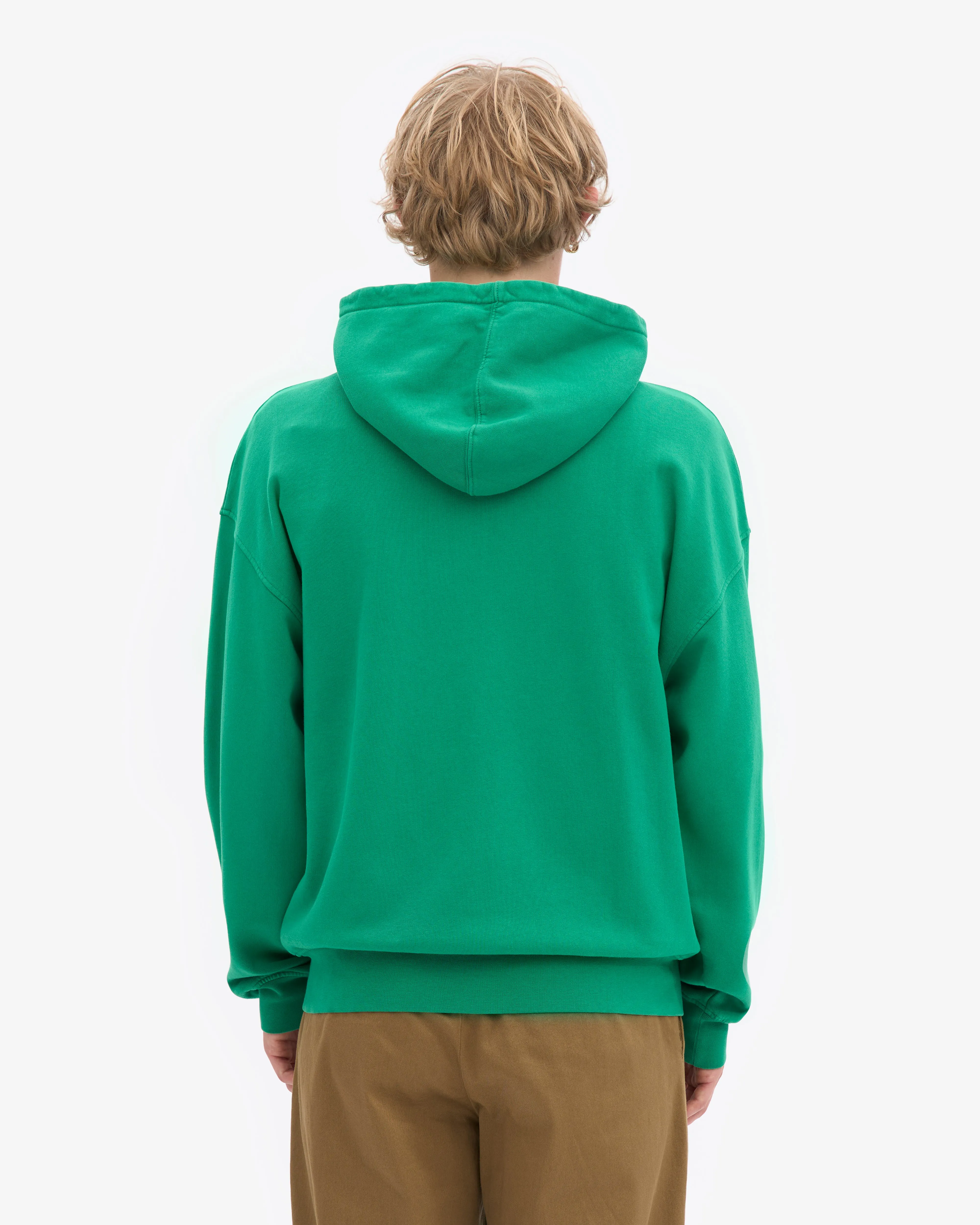 Organic Oversized Zip Hood - Kelly Green sold by Colorful Standard product image thumbnail 4