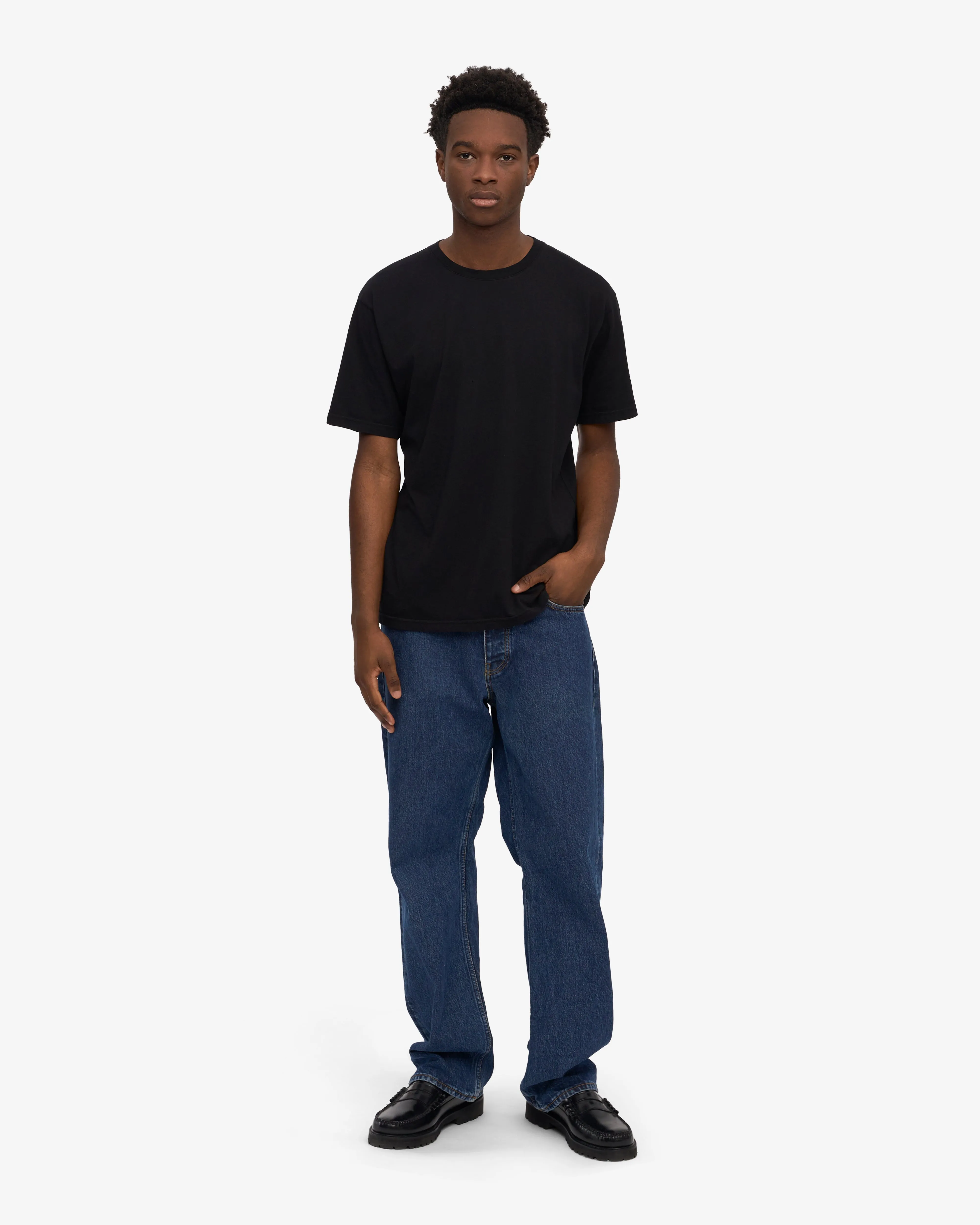 Classic Organic Tee - Deep Black (3-Pack) sold by Colorful Standard product image thumbnail 5