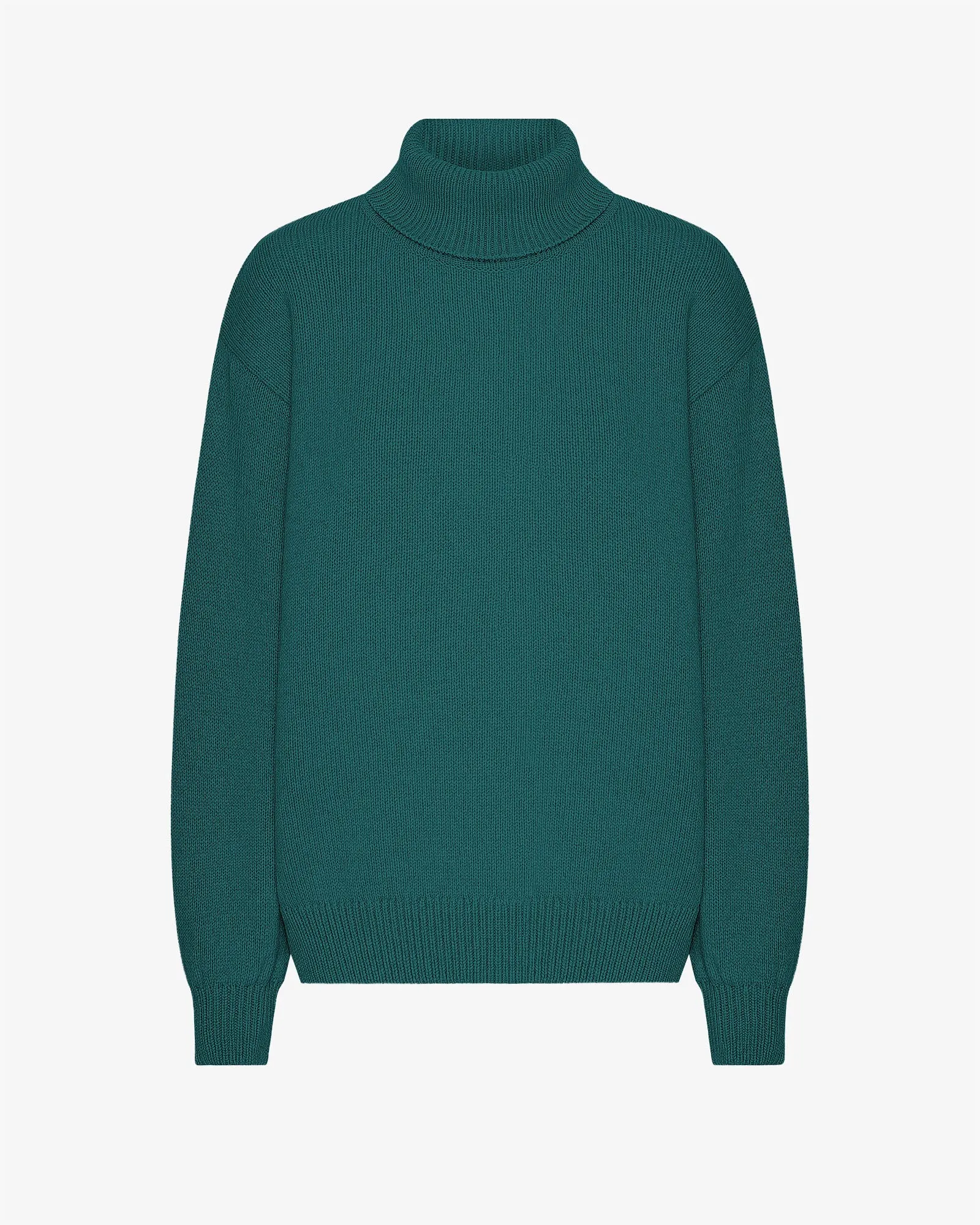 Merino Wool Turtleneck - Ocean Green sold by Colorful Standard