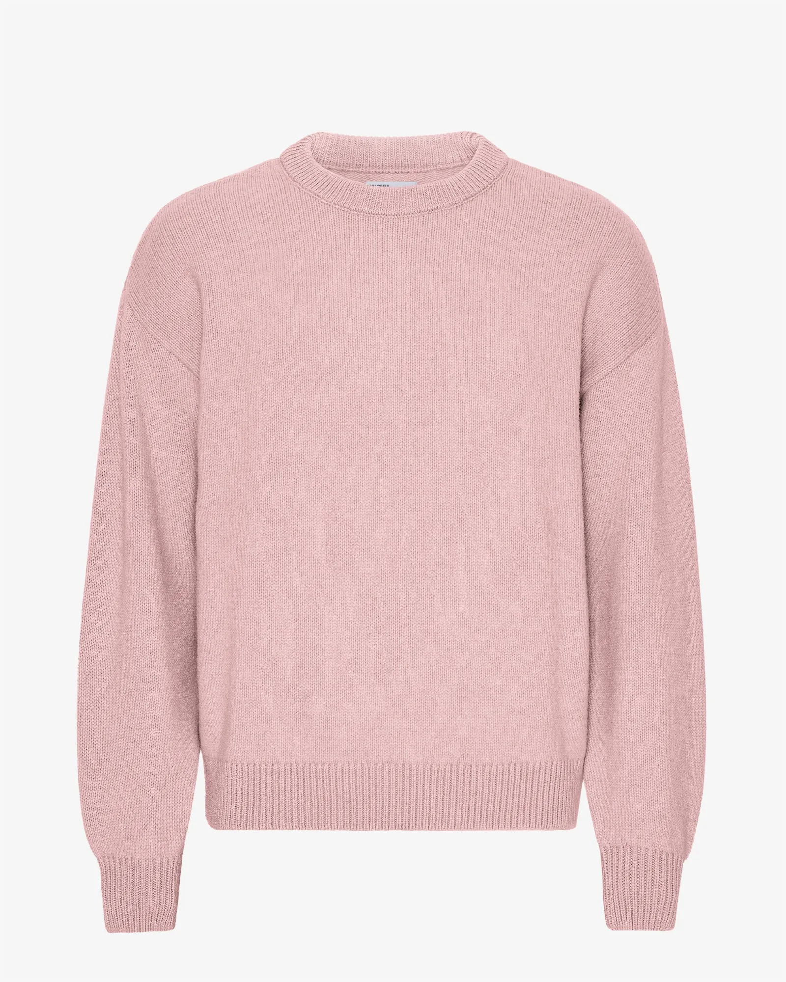 Oversized Merino Wool Crew - Faded Pink sold by Colorful Standard