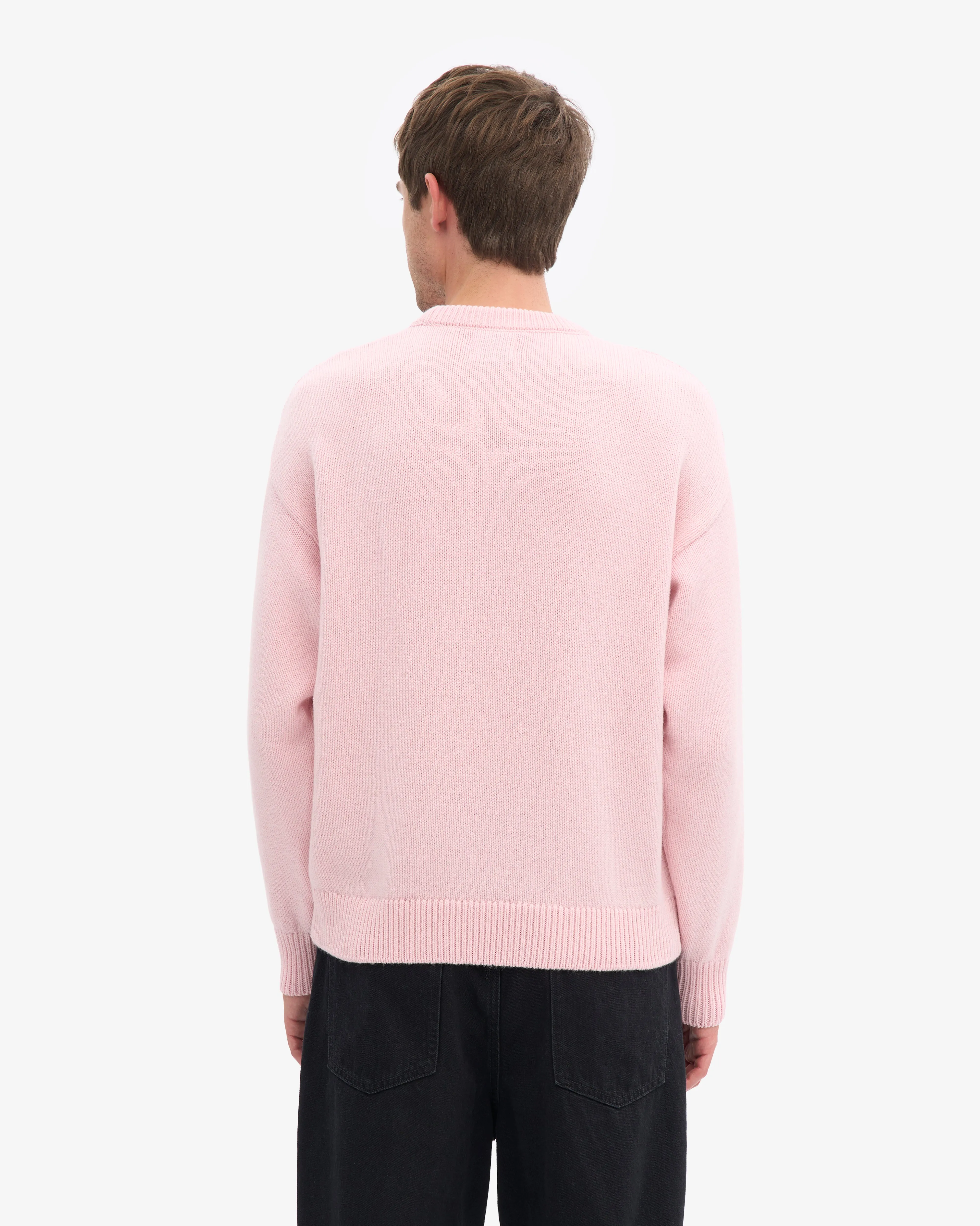 Oversized Merino Wool Crew - Faded Pink sold by Colorful Standard product image thumbnail 4