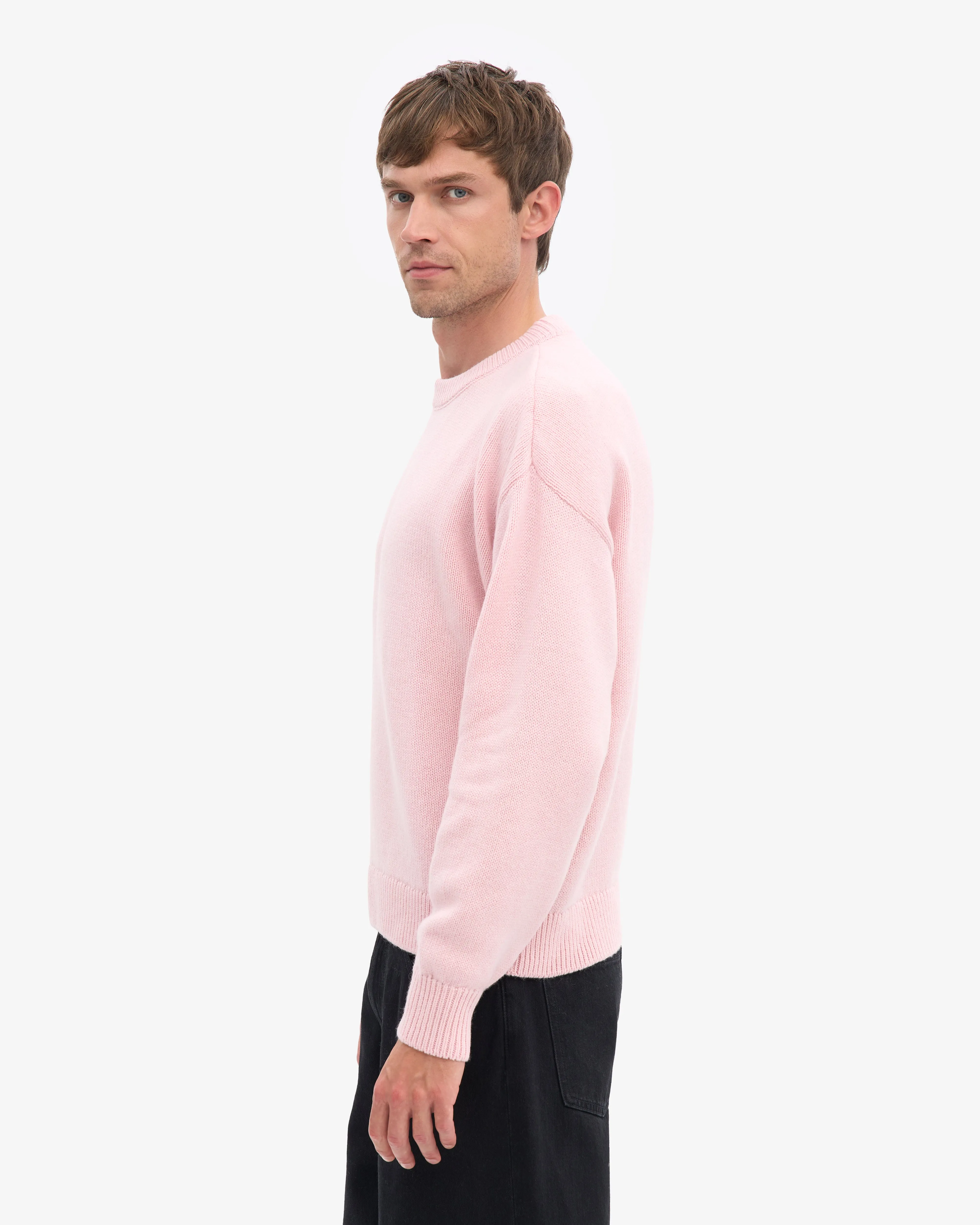 Oversized Merino Wool Crew - Faded Pink sold by Colorful Standard product image thumbnail 3