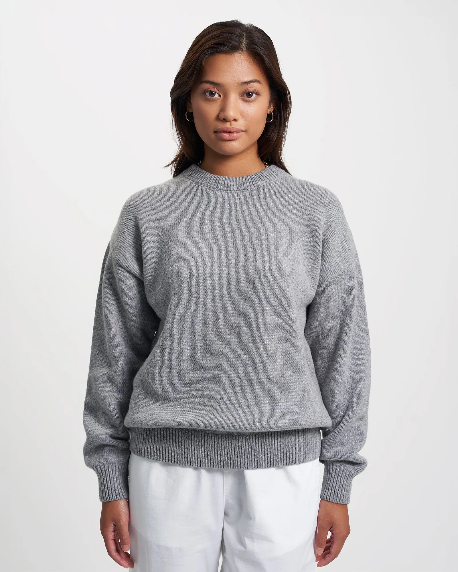 Oversized Merino Wool Crew - Faded Pink sold by Colorful Standard product image thumbnail 2