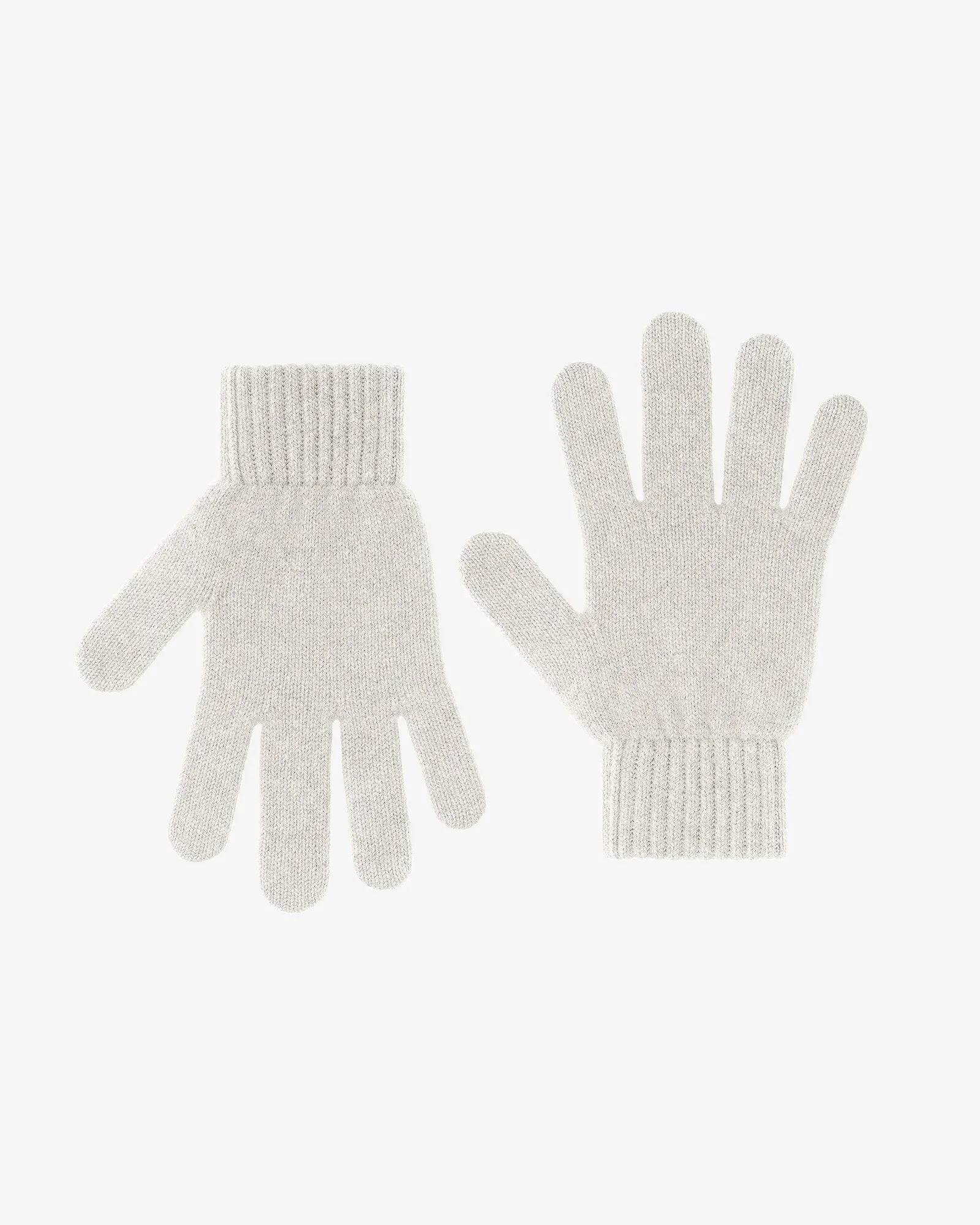 Merino Wool Gloves - Optical White sold by Colorful Standard