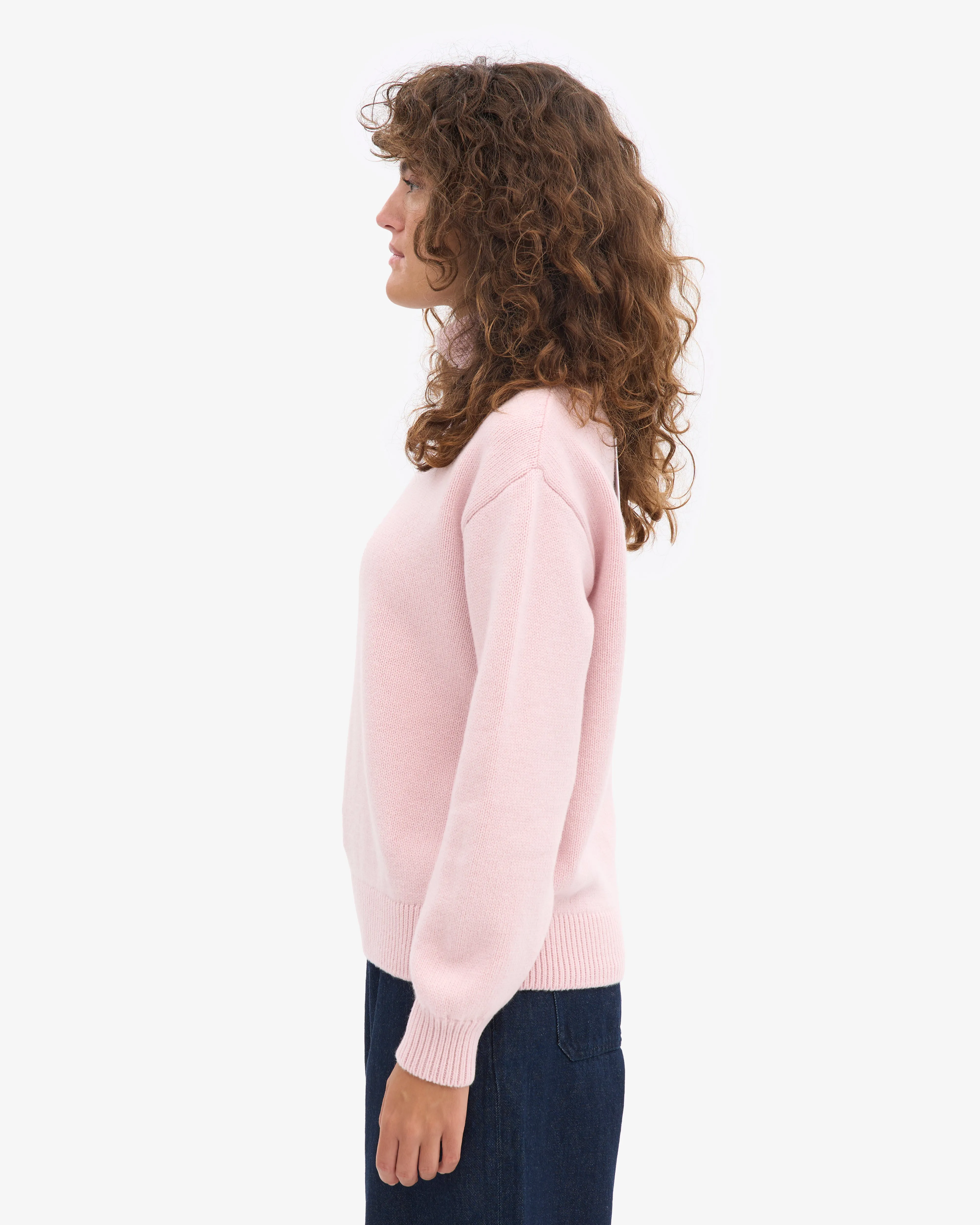 Merino Wool Turtleneck - Faded Pink sold by Colorful Standard product image thumbnail 3