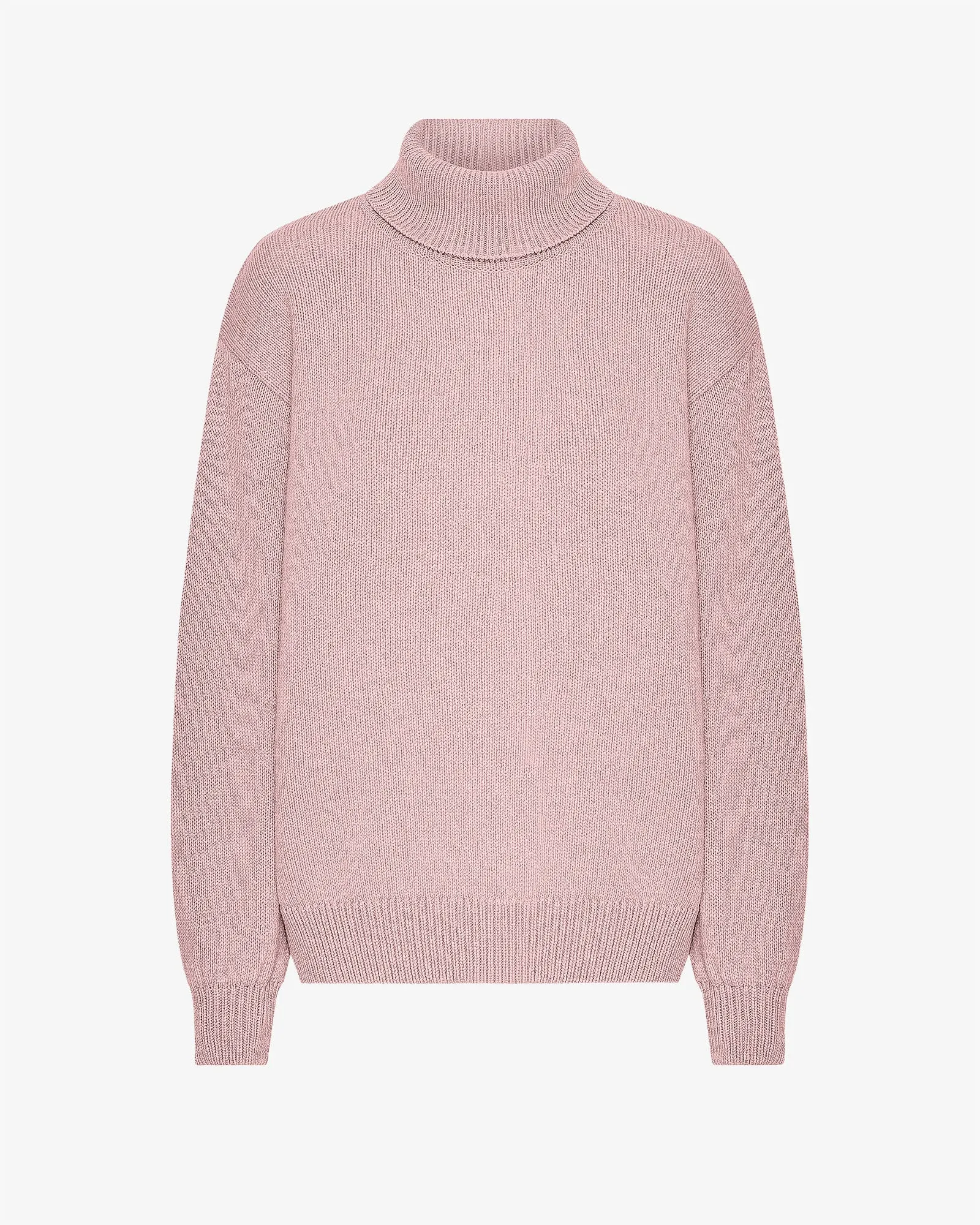 Merino Wool Turtleneck - Faded Pink sold by Colorful Standard