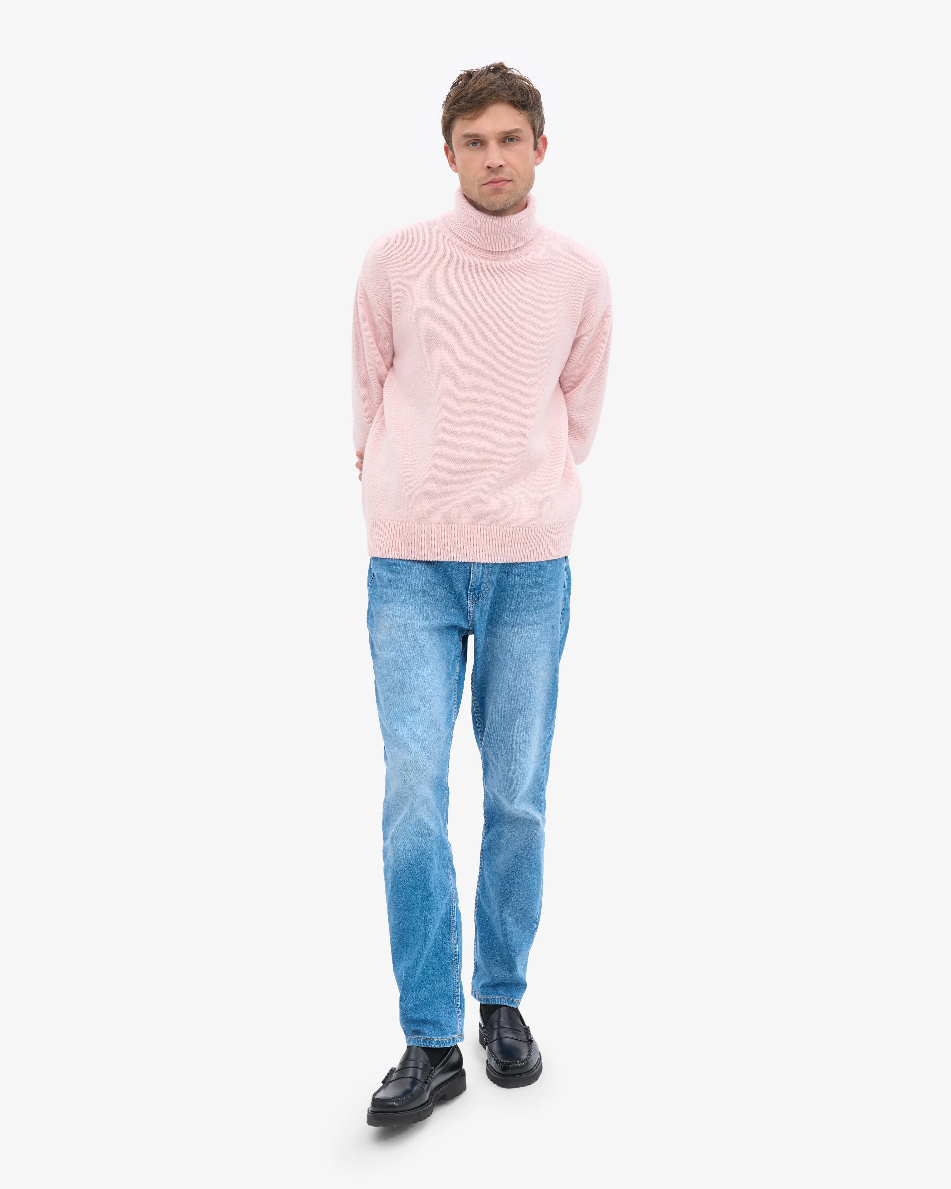 Merino Wool Turtleneck - Faded Pink sold by Colorful Standard product image thumbnail 5
