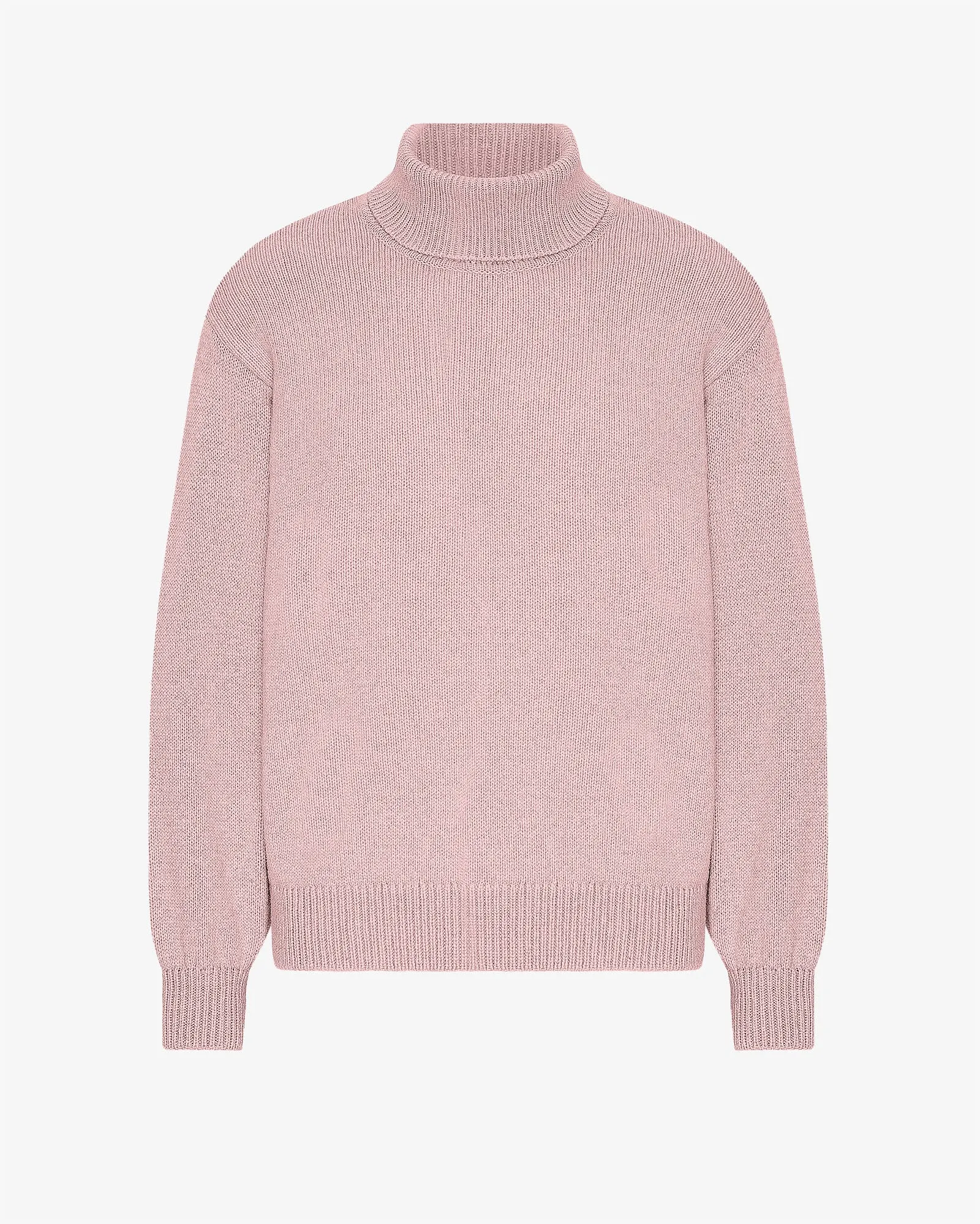 Merino Wool Turtleneck - Faded Pink sold by Colorful Standard