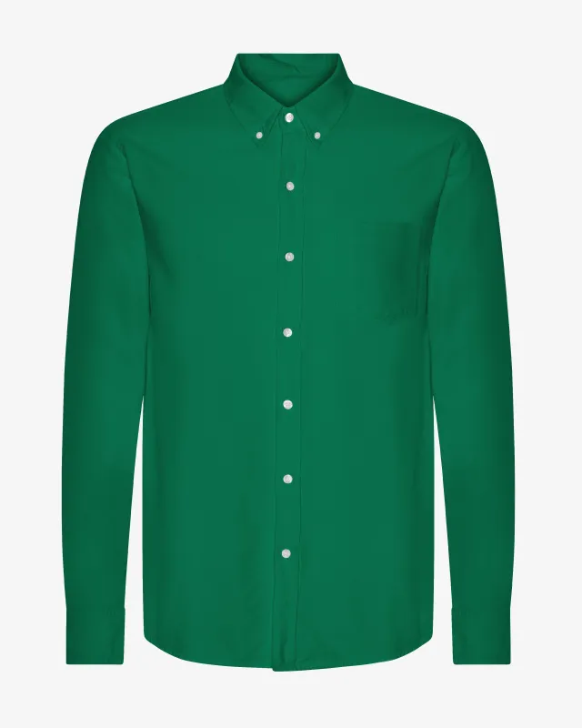 Organic Button Down Shirt - Kelly Green sold by Colorful Standard
