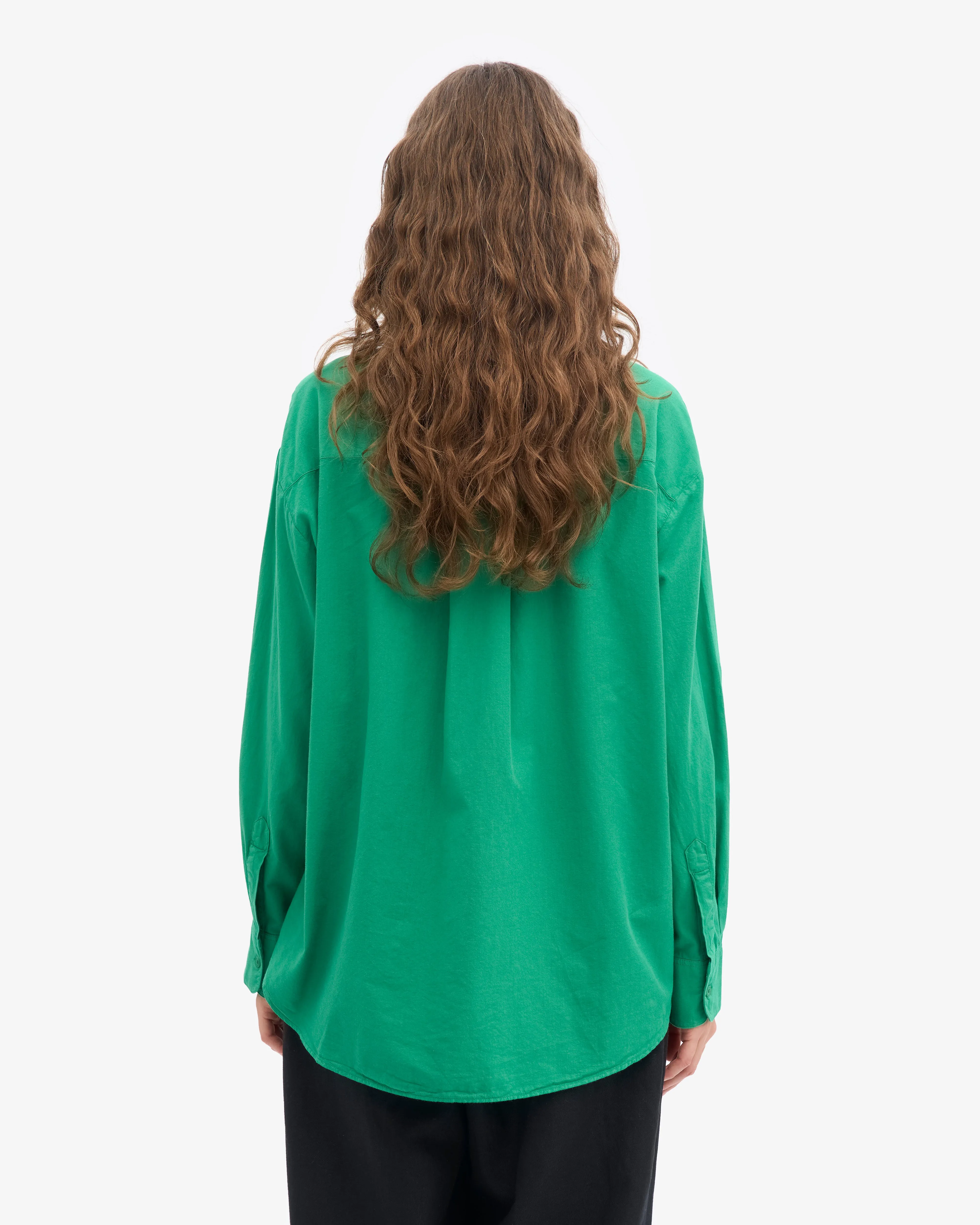 Organic Oversized Shirt - Kelly Green sold by Colorful Standard product image thumbnail 4