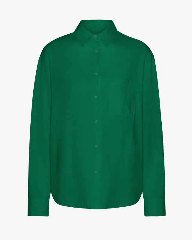 Organic Oversized Shirt - Kelly Green sold by Colorful Standard