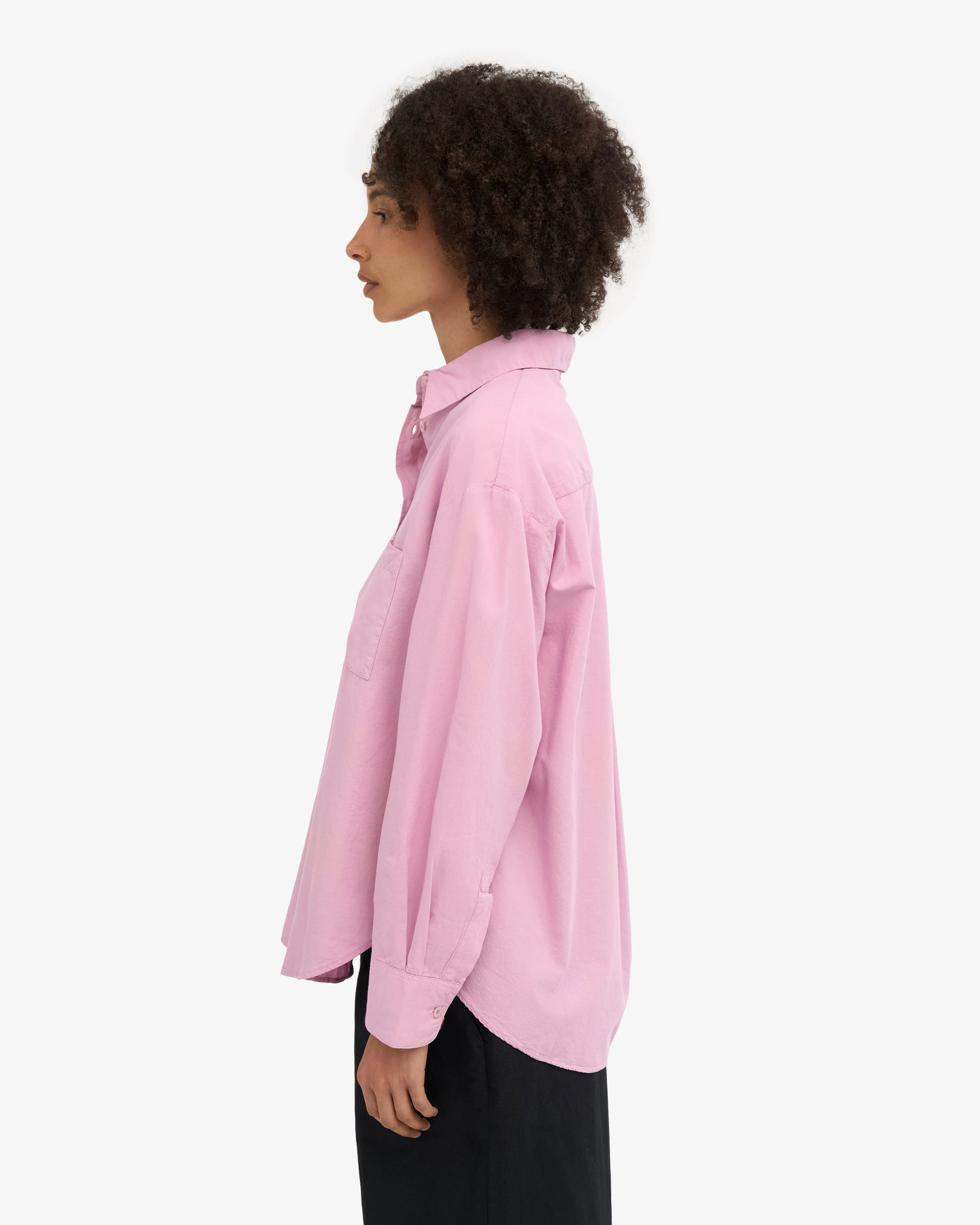 Organic Oversized Shirt - Cherry Blossom sold by Colorful Standard product image thumbnail 3