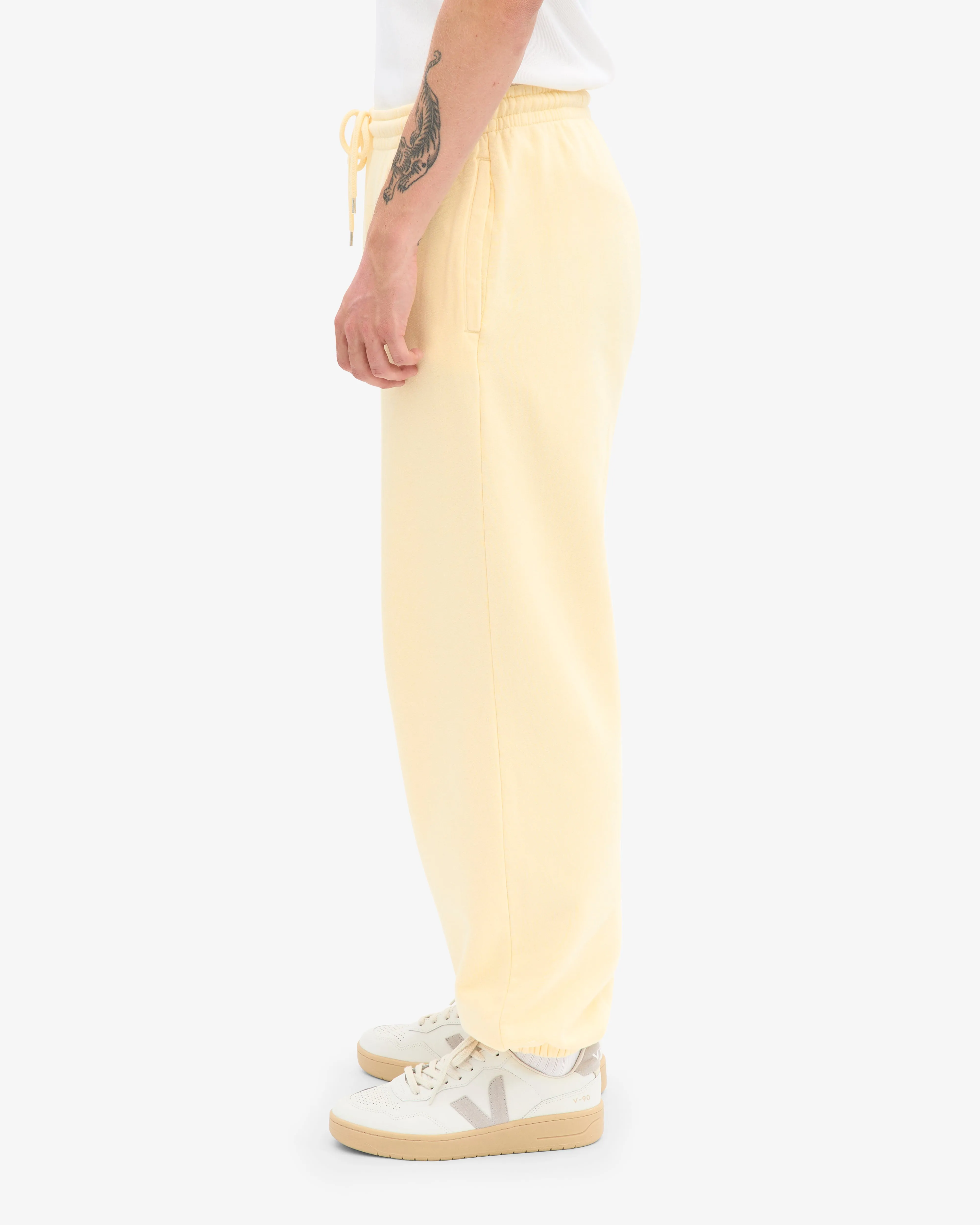 Organic Relaxed Sweatpants - Soft Yellow sold by Colorful Standard product image thumbnail 4