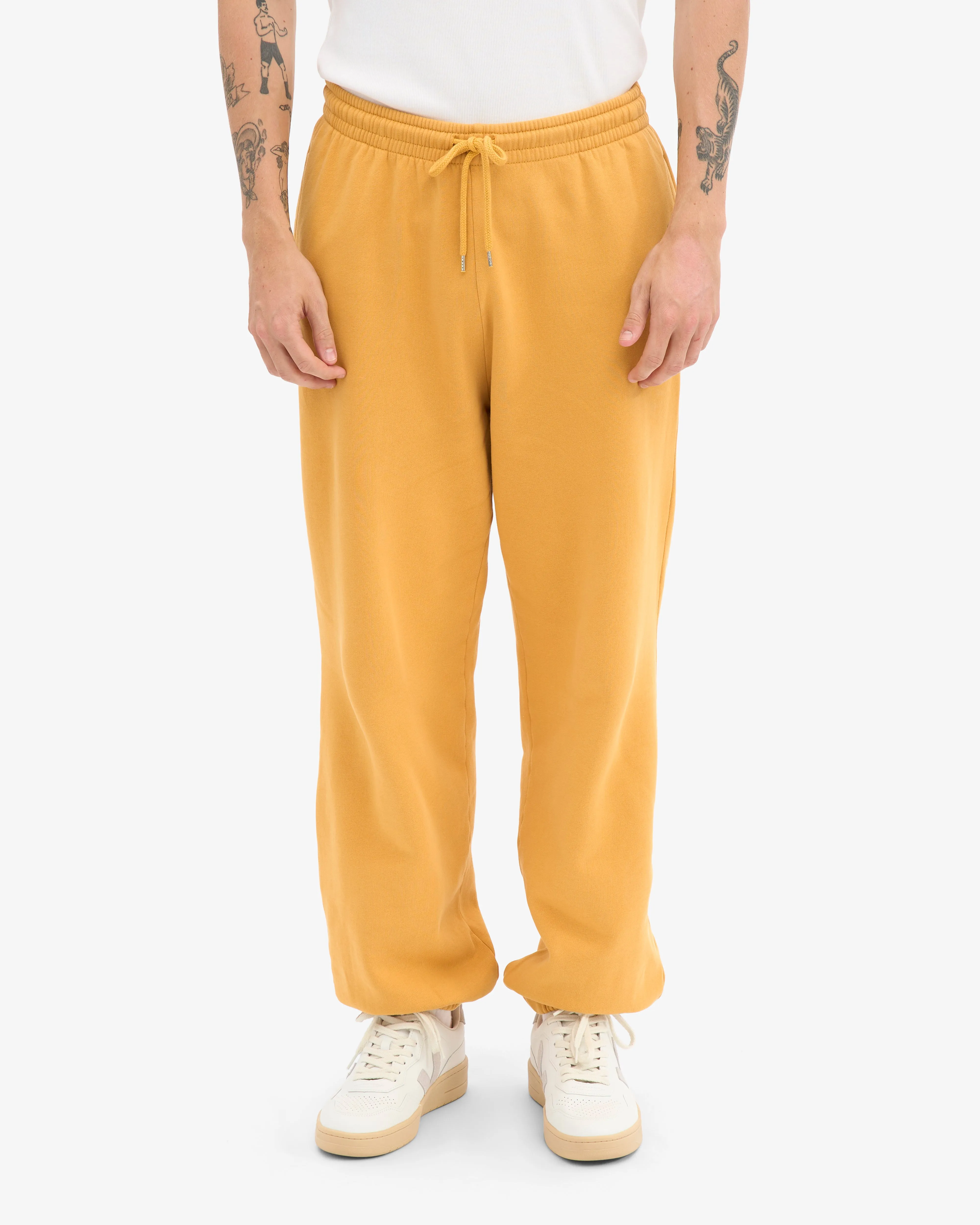 Organic Relaxed Sweatpants - Burned Yellow sold by Colorful Standard product image thumbnail 3