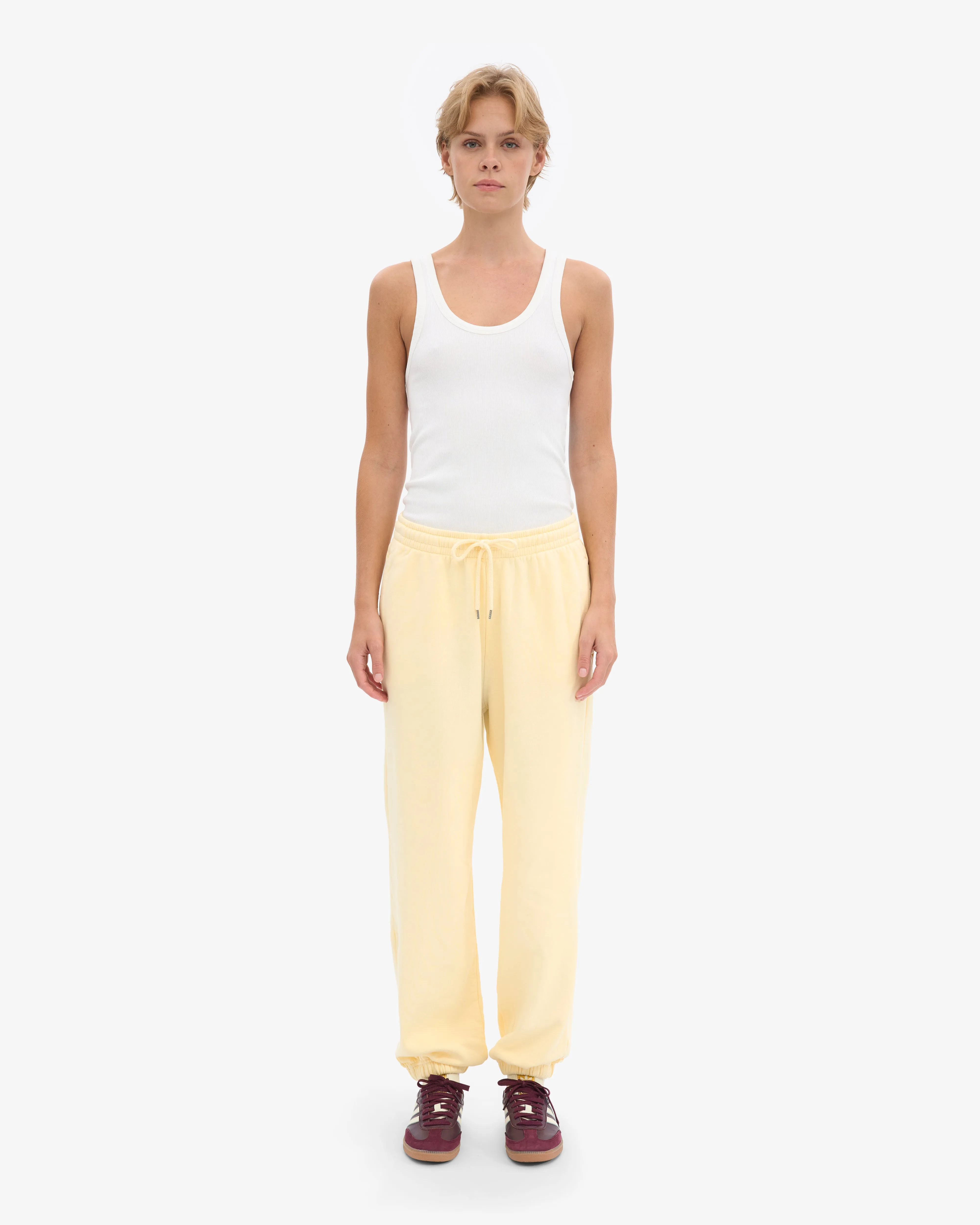 Organic Relaxed Sweatpants - Soft Yellow sold by Colorful Standard product image thumbnail 2