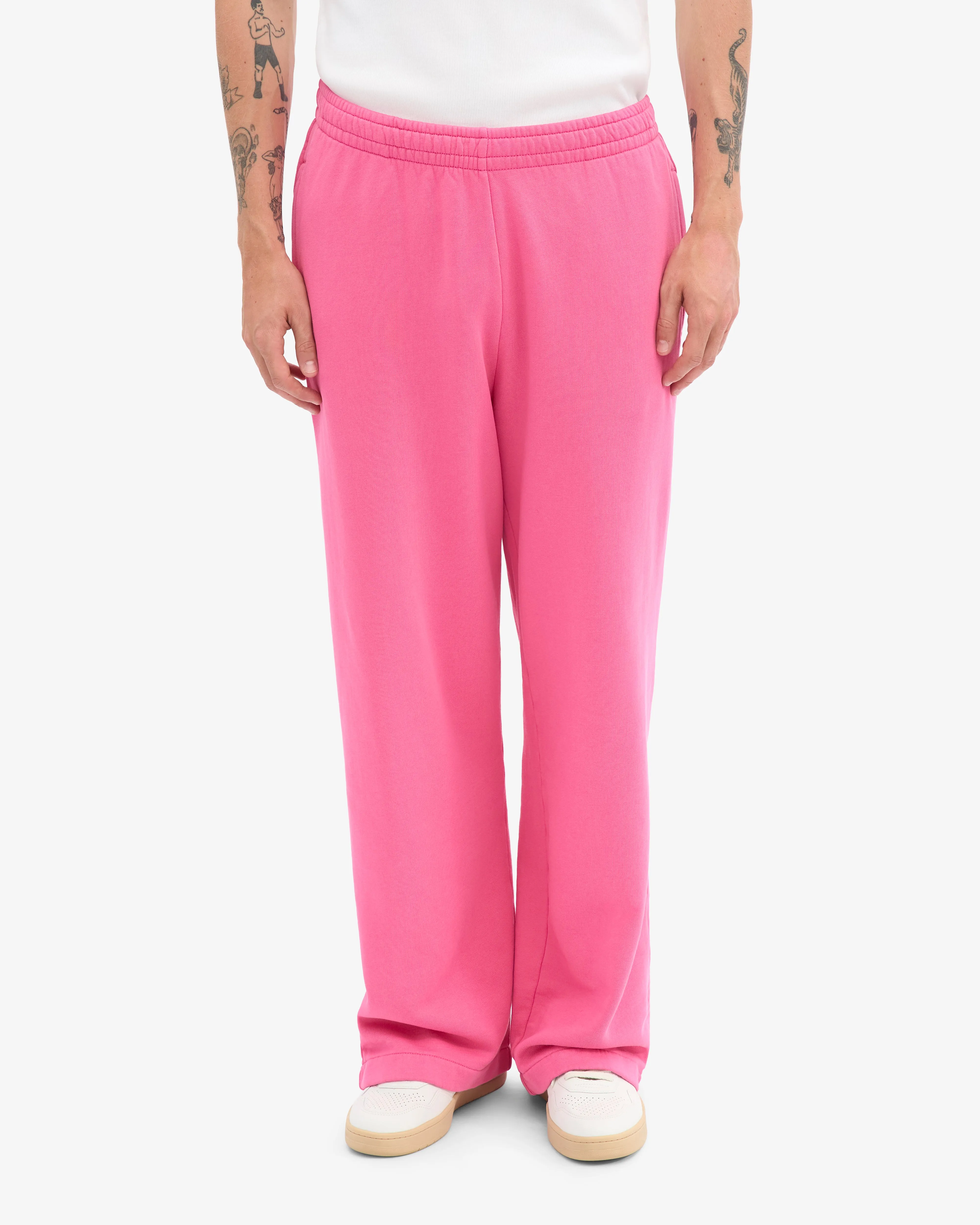 Organic Straight Leg Sweatpants - Bubblegum Pink sold by Colorful Standard product image thumbnail 3