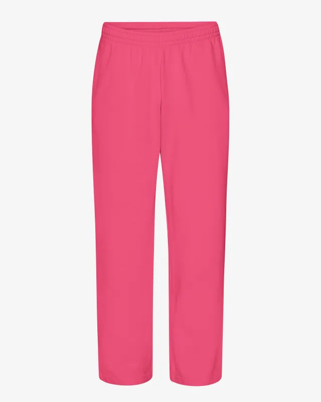 Organic Straight Leg Sweatpants - Bubblegum Pink sold by Colorful Standard