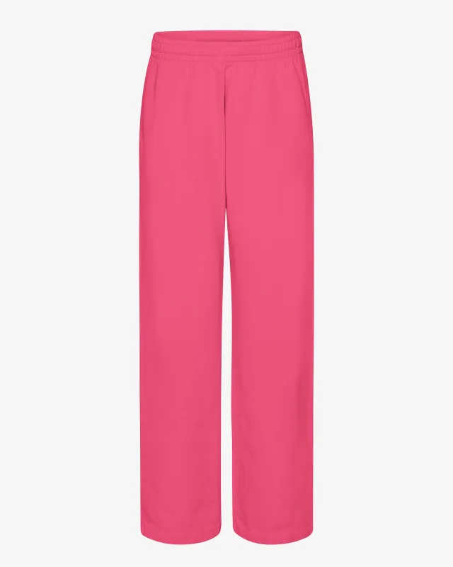 Organic Straight Leg Sweatpants - Bubblegum Pink sold by Colorful Standard