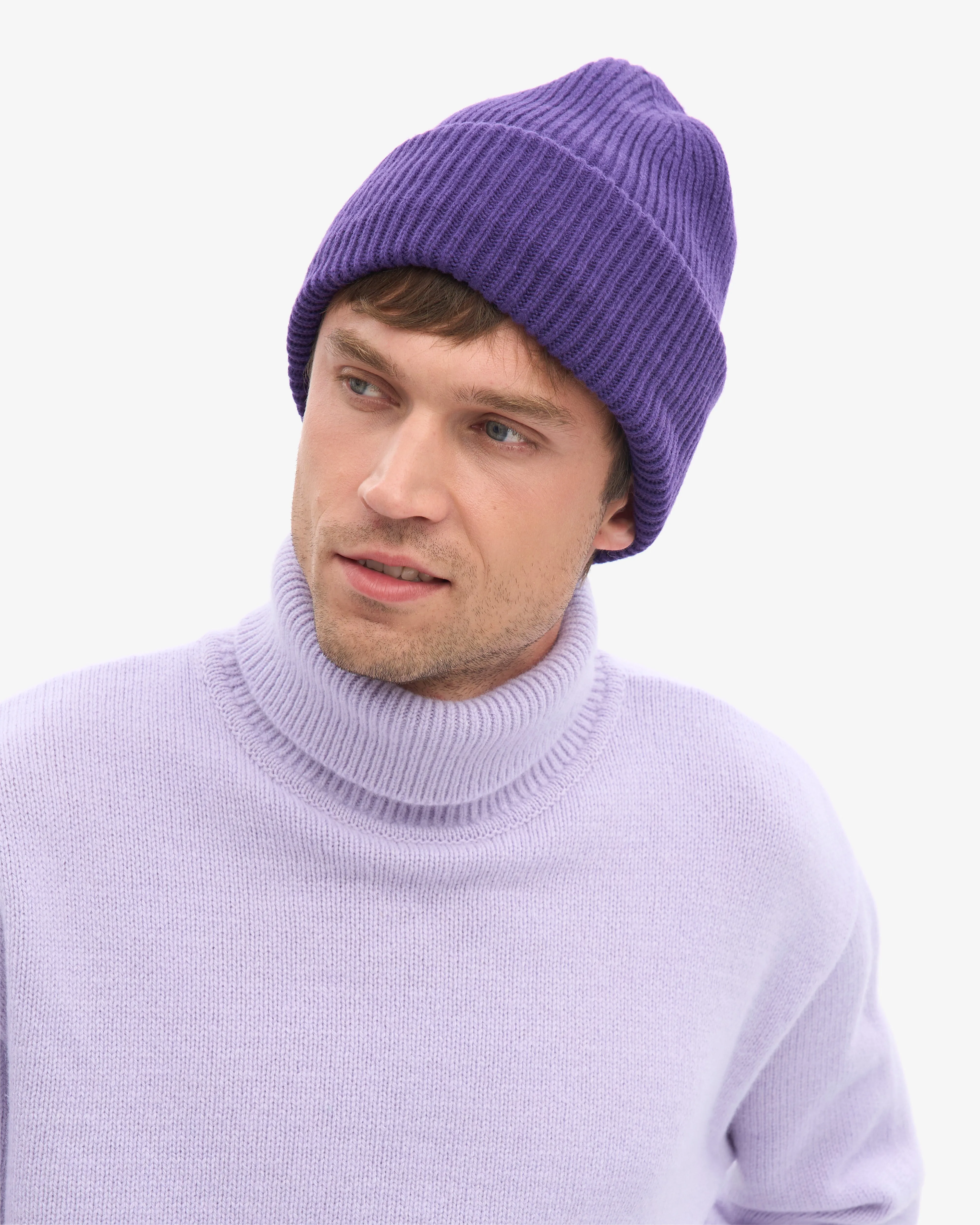 Merino Wool Hat - Ultra Violet sold by Colorful Standard product image thumbnail 5