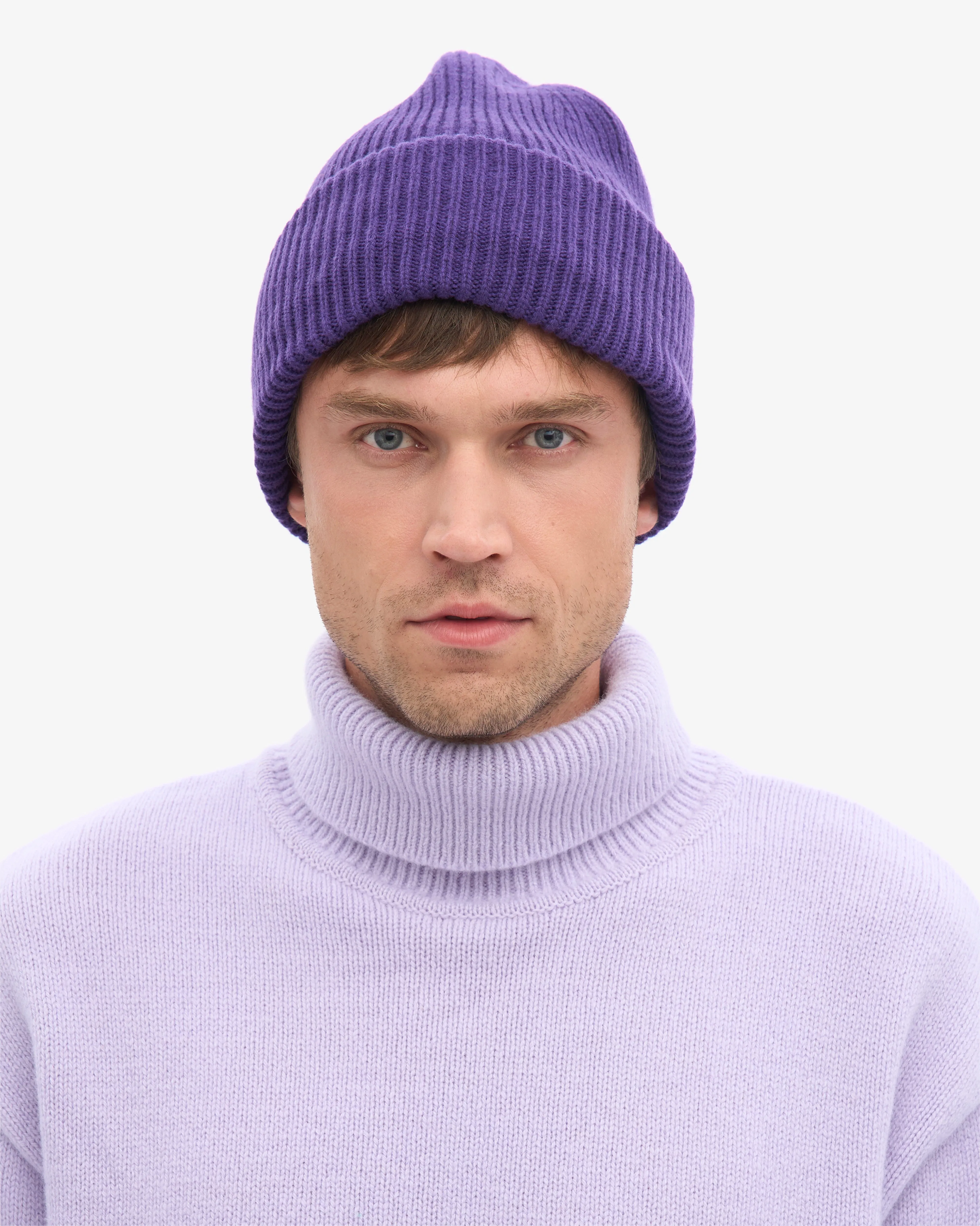 Merino Wool Hat - Ultra Violet sold by Colorful Standard product image thumbnail 2